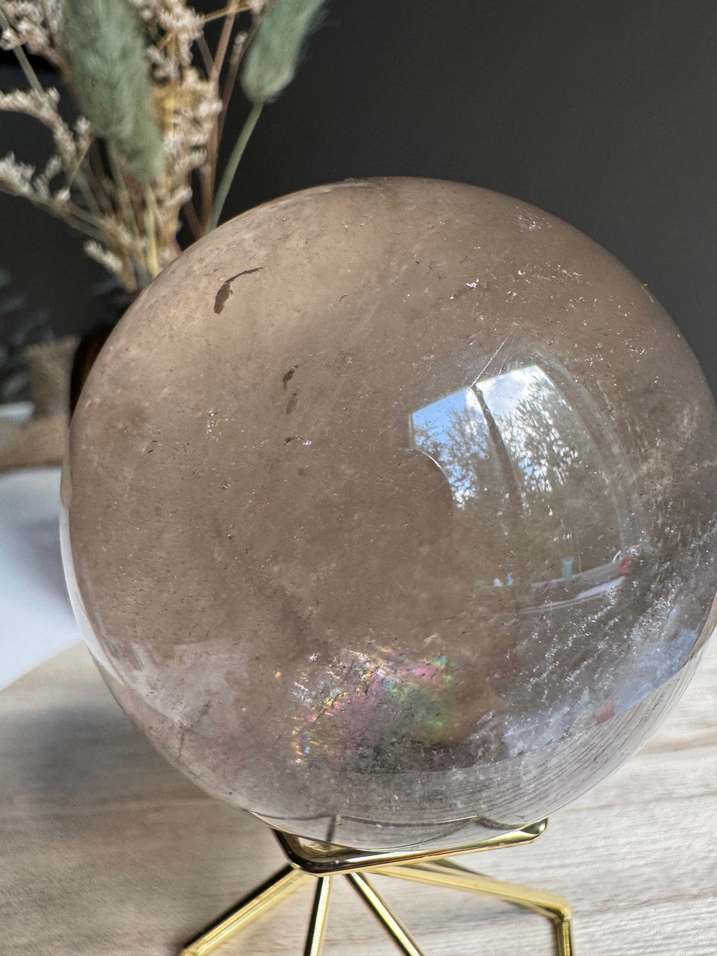 Quartz Fumé | Sphère