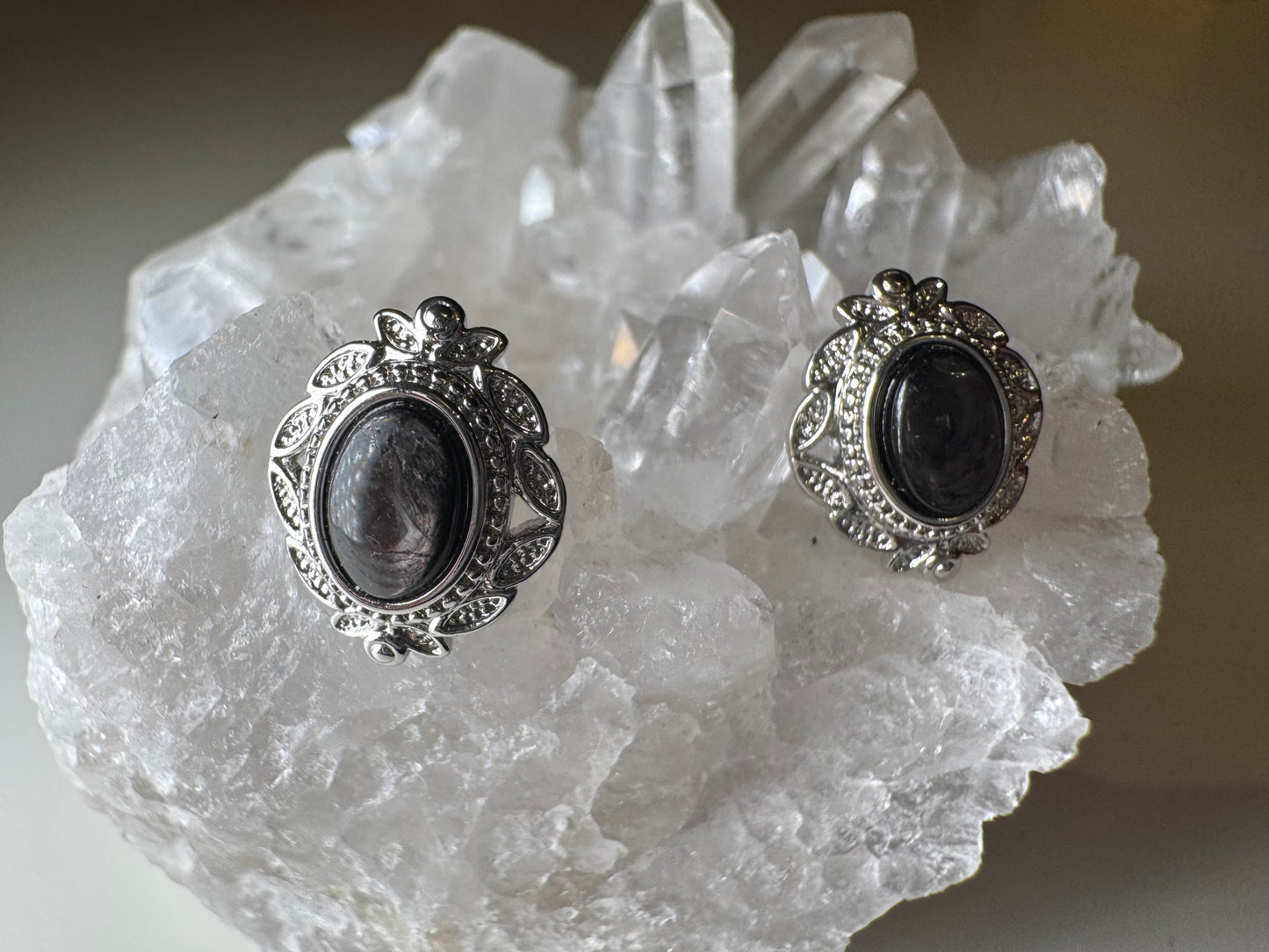 Hypersthène - Boucles d'Oreilles