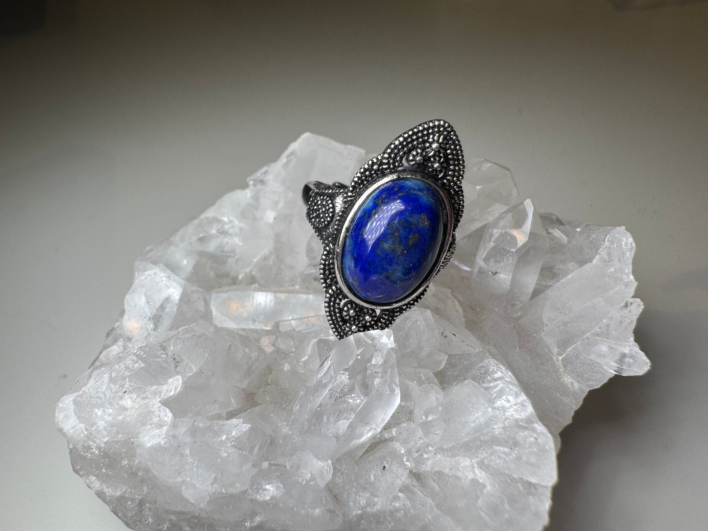 Lapis Lazuli - Copper Ring