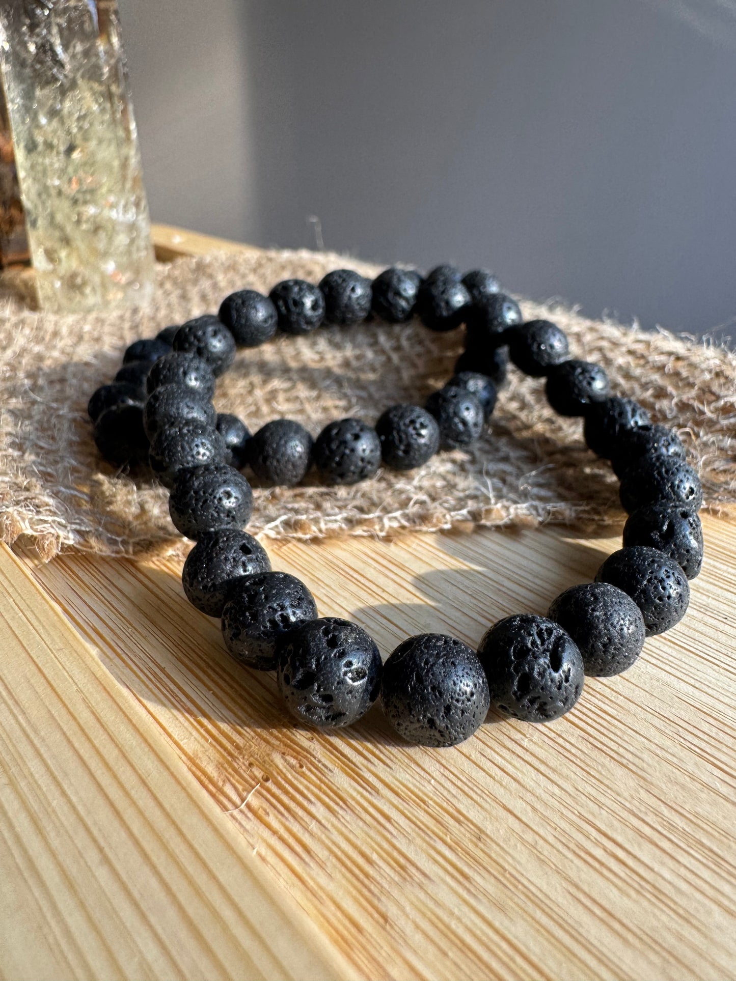 Lava Stone Bracelet