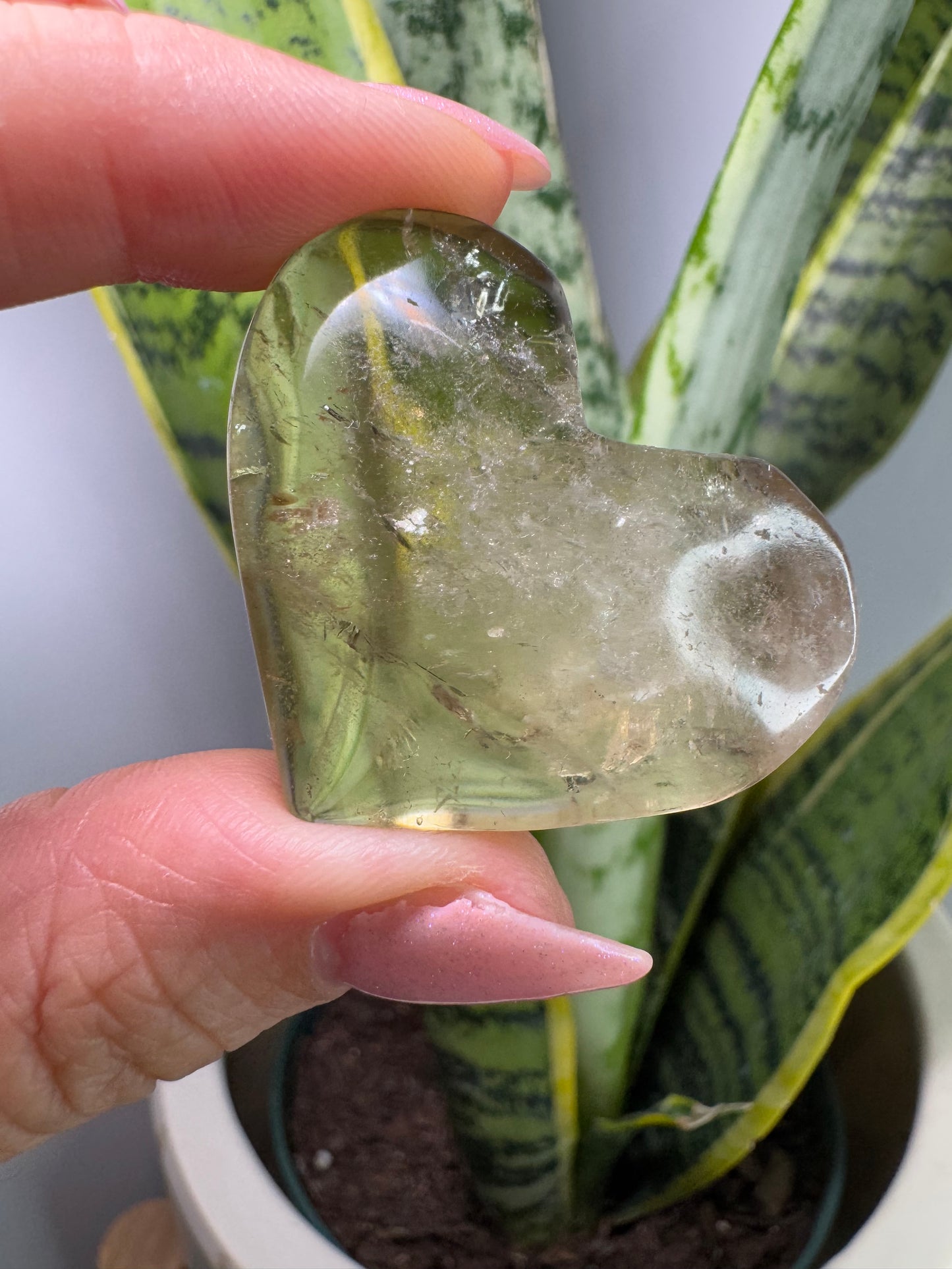 Citrine fumée | Coeur