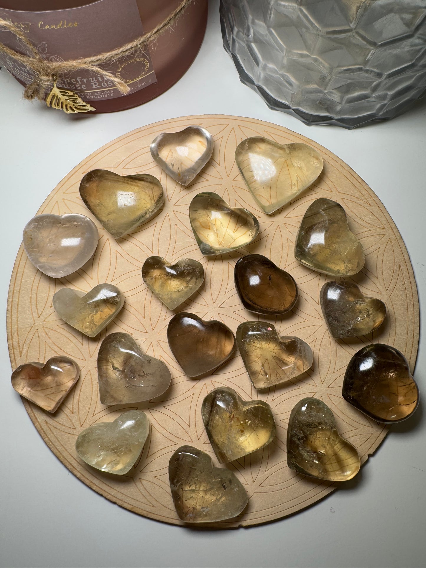 Citrine fumée | Coeur