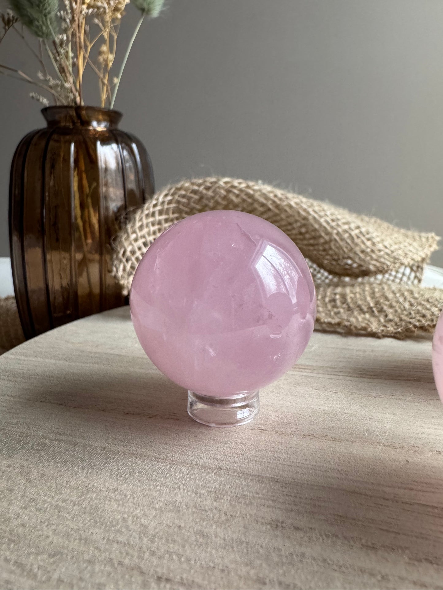 Quartz Rose - Sphère
