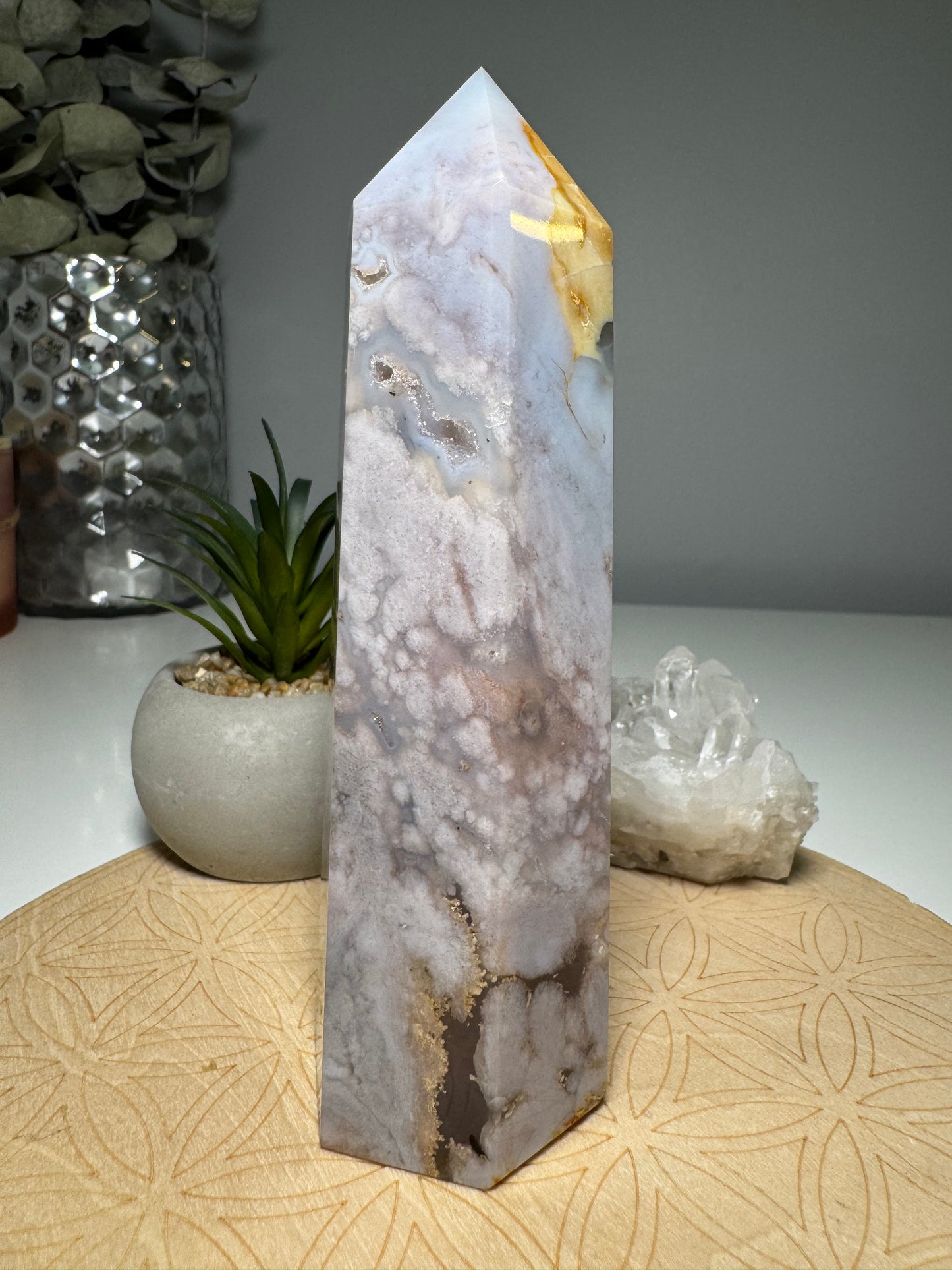 Agate fleur | Tour