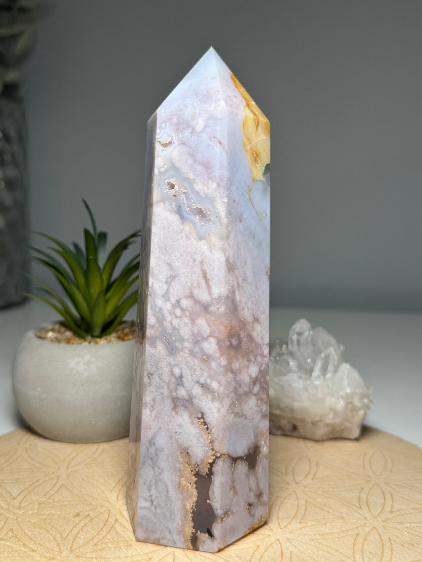Agate fleur | Tour