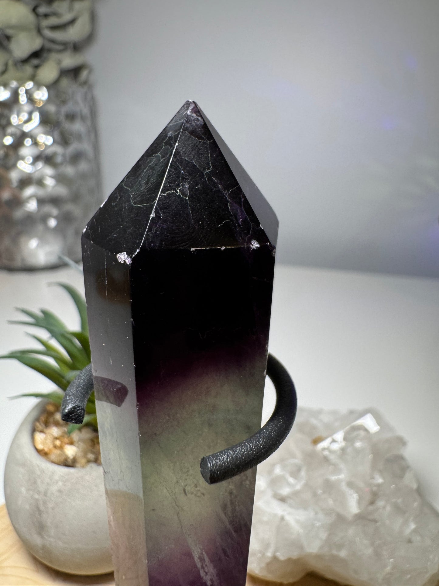 Fluorite | Baguette sur support