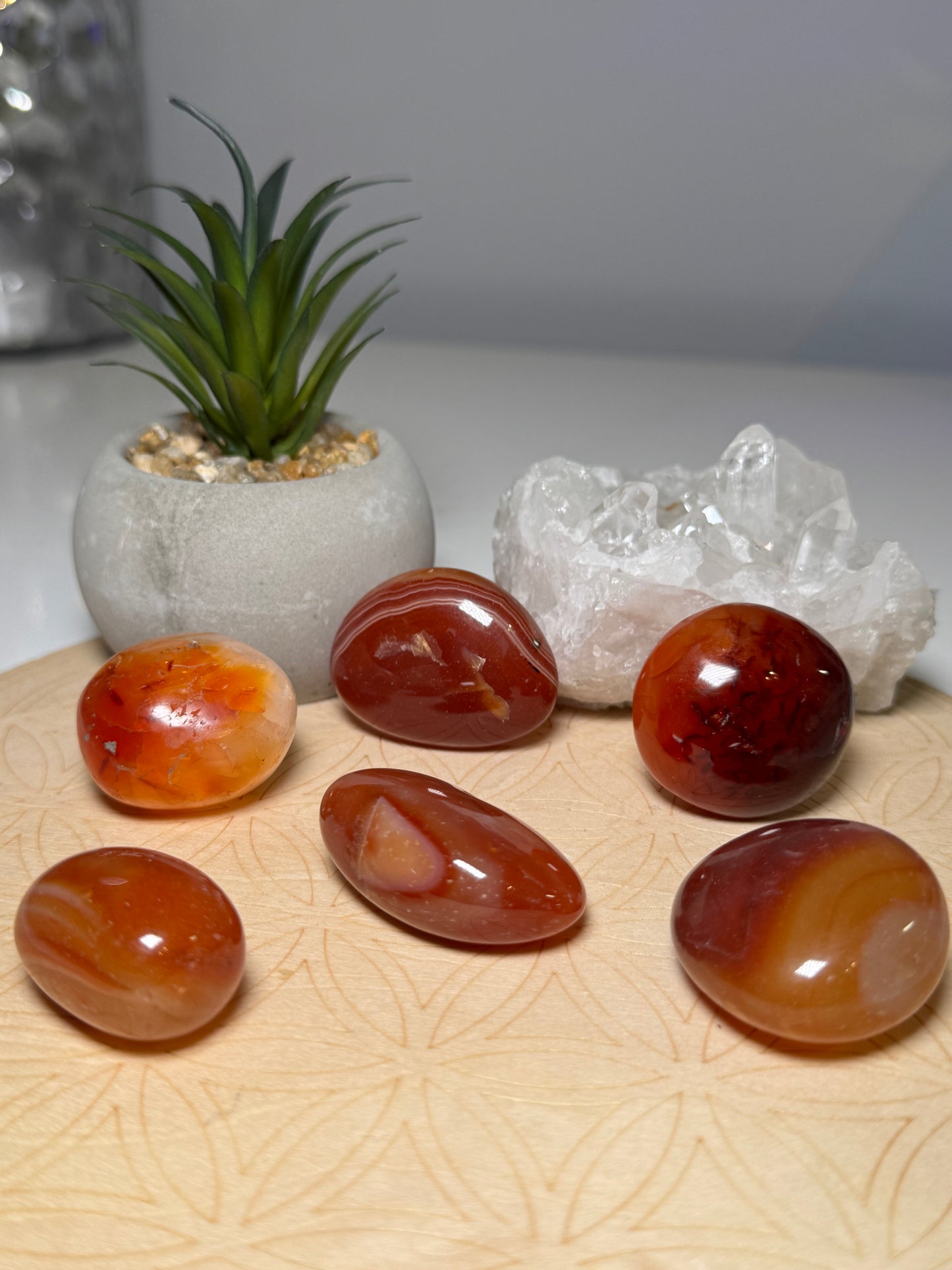 Agate Rouge | Pierre roulée
