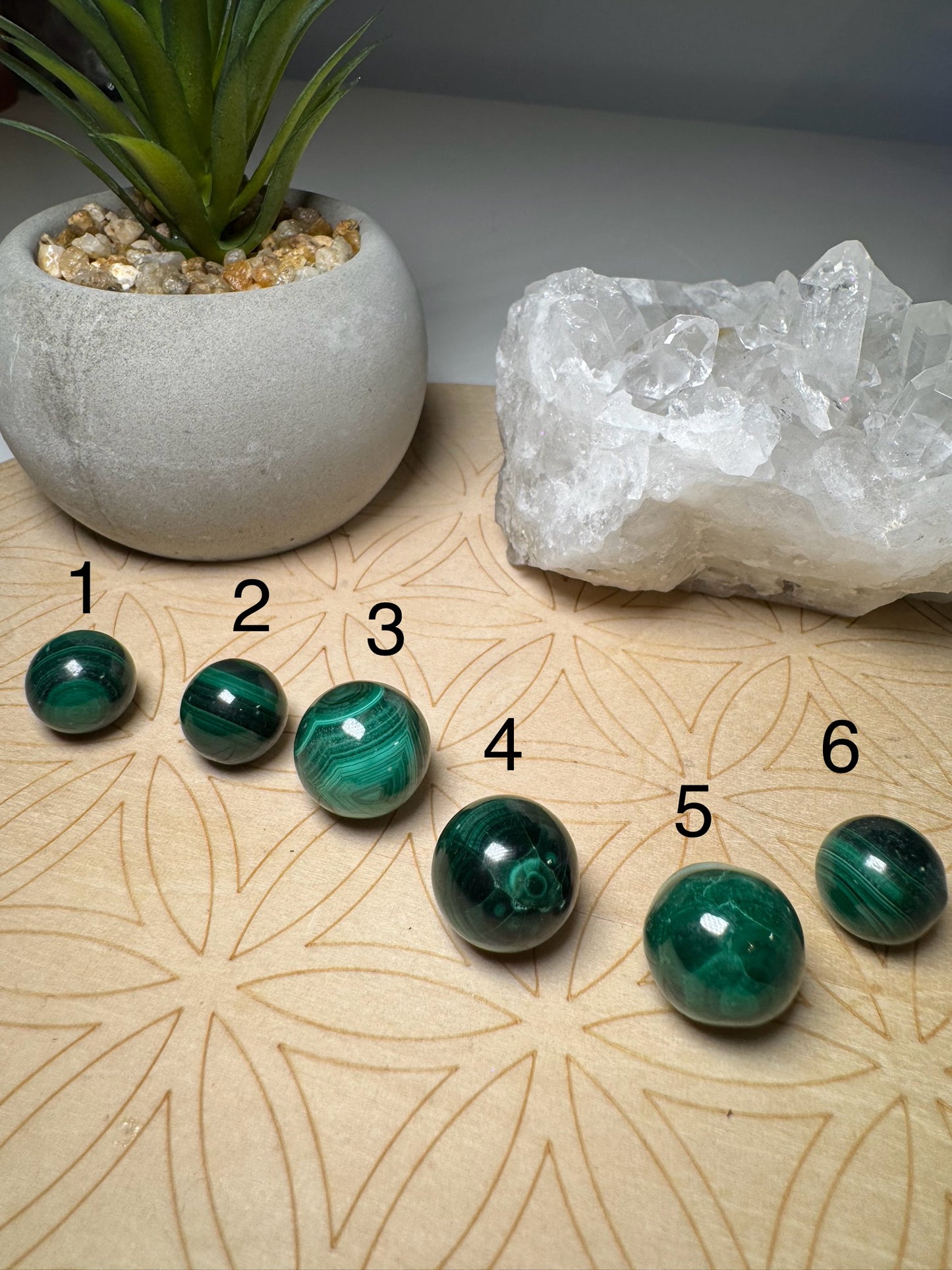 Malachite | Mini sphere