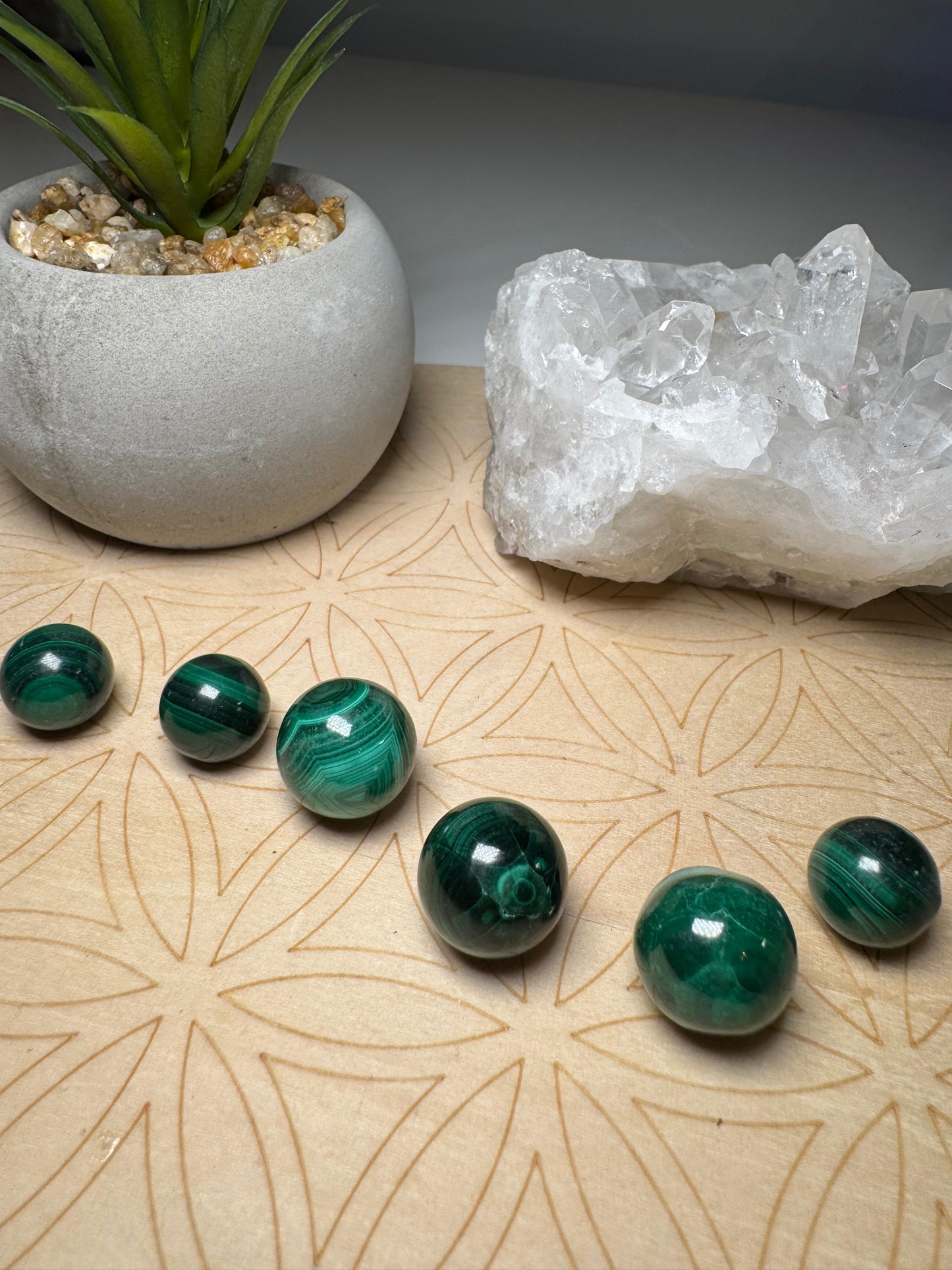 Malachite | Mini sphere
