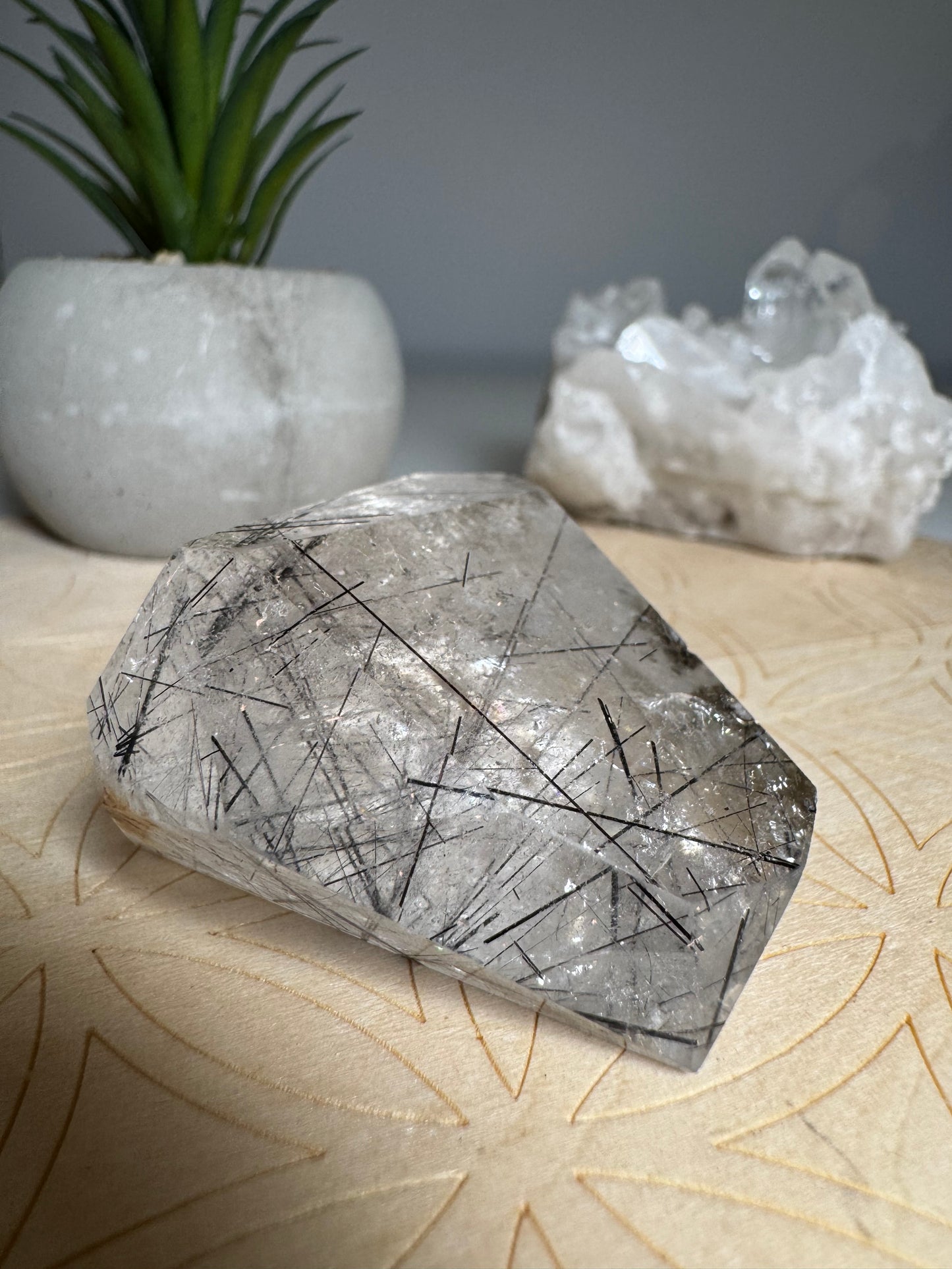 Quartz & Tourmaline | Forme libre
