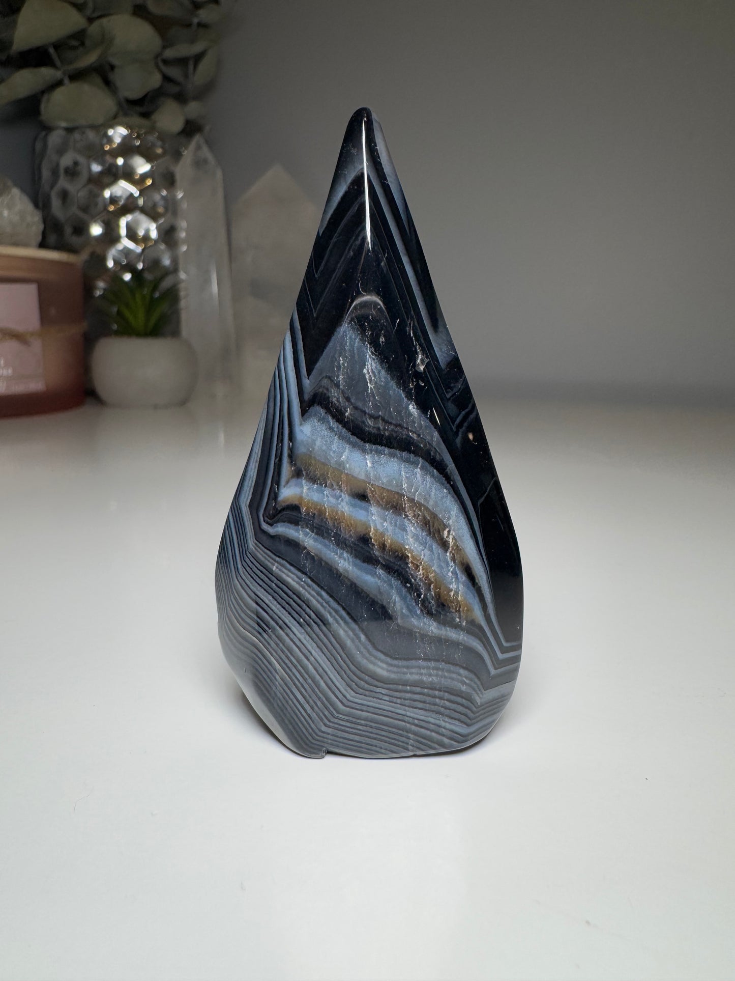 Agate Noire | Flamme