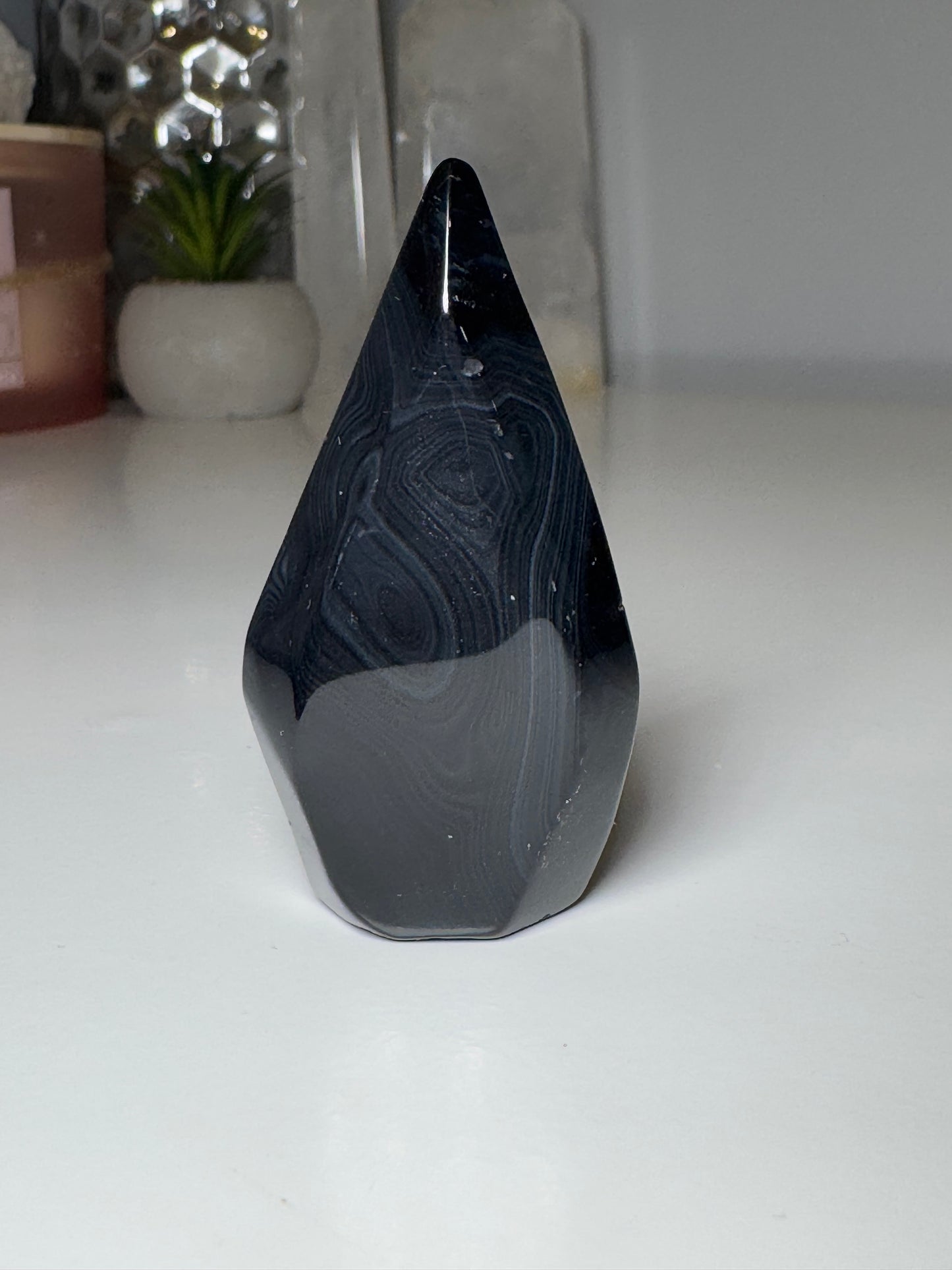 Agate Noire | Flamme