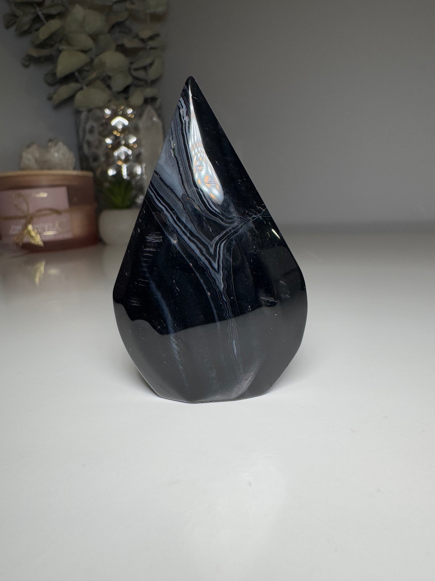 Agate Noire | Flamme