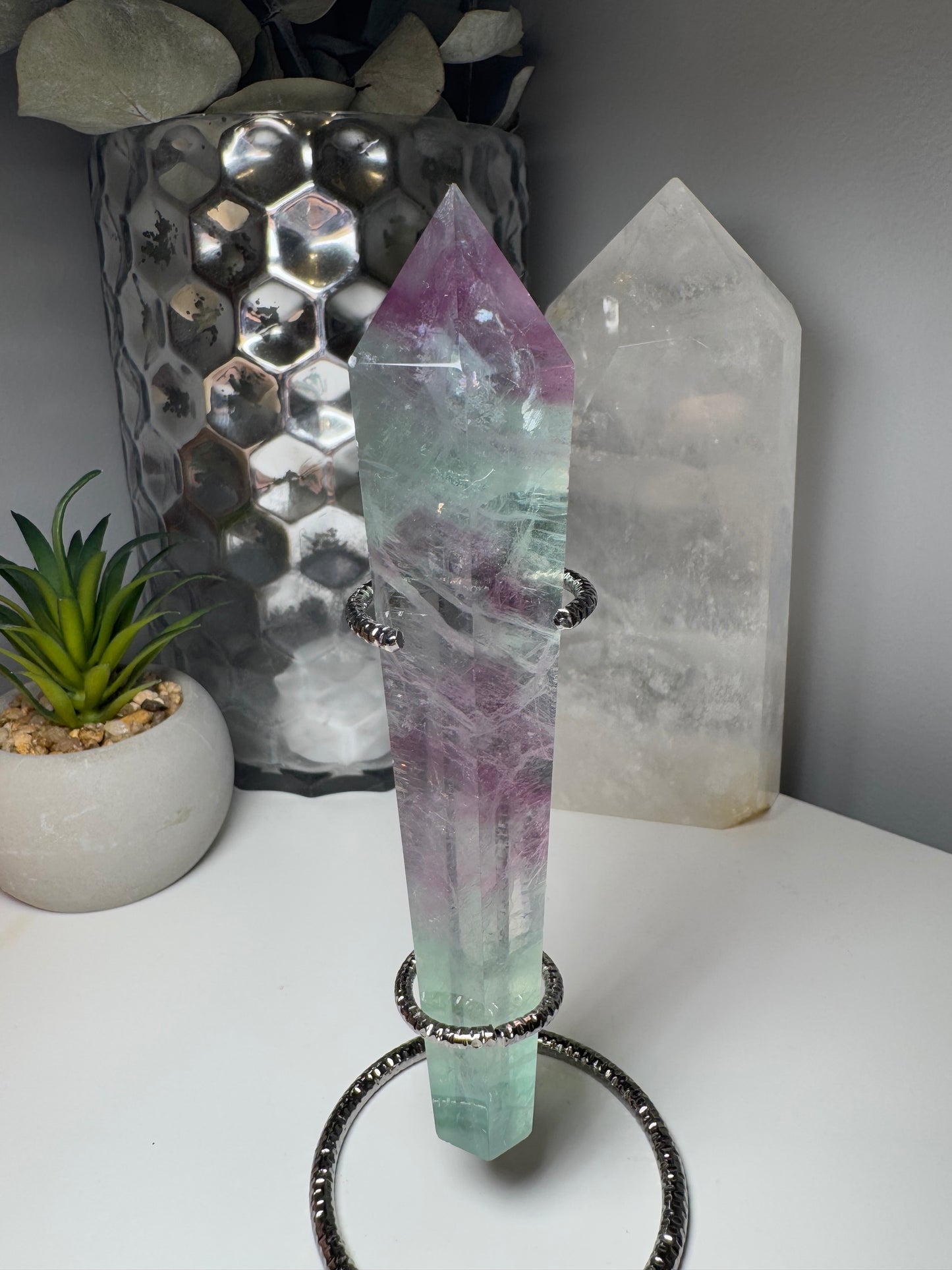 Fluorite | Baguette sur support
