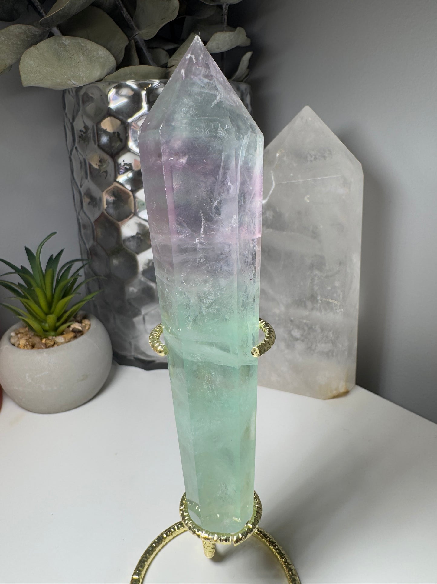 Fluorite | Baguette sur support
