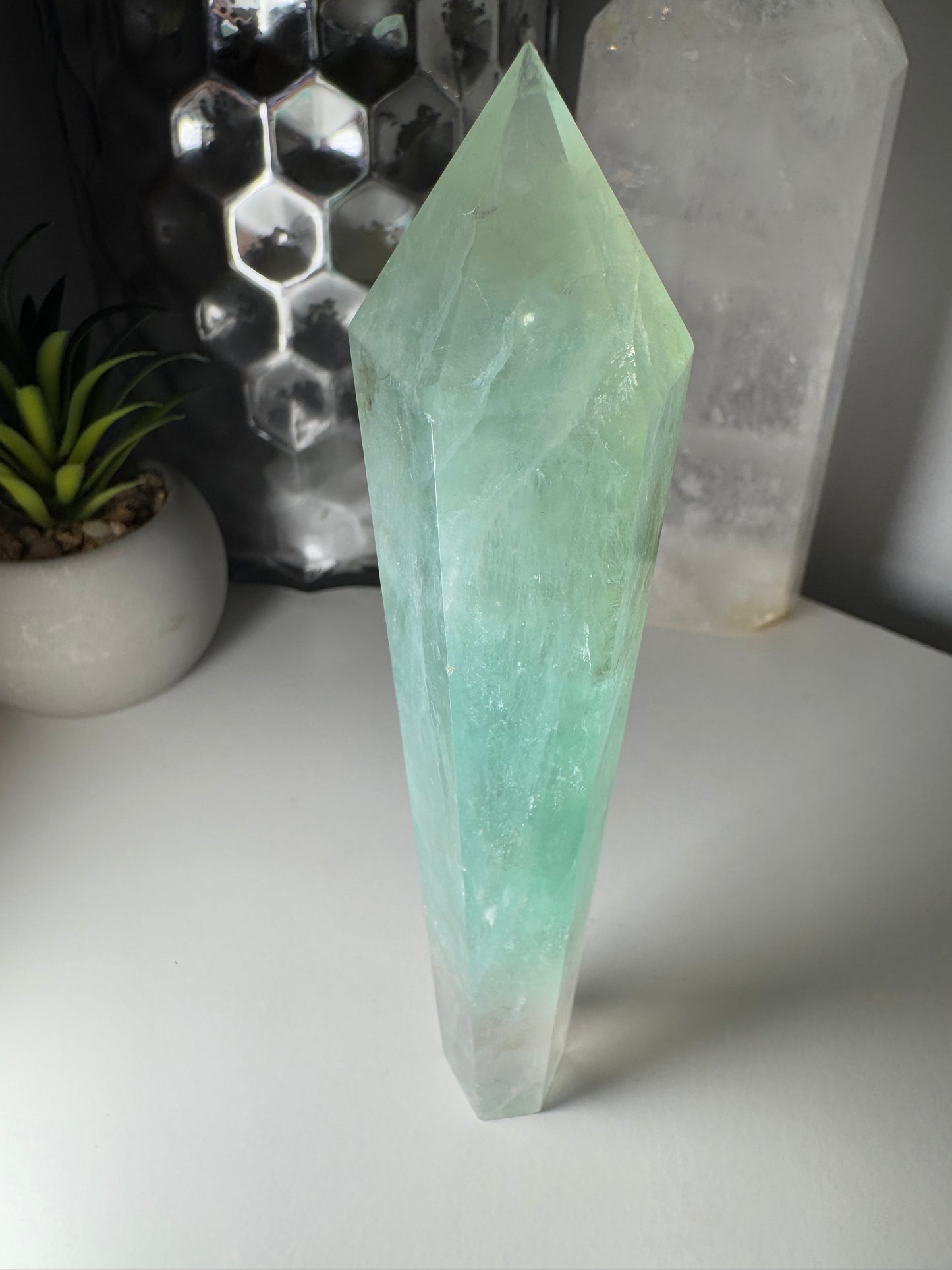 Fluorite | Baguette sur support
