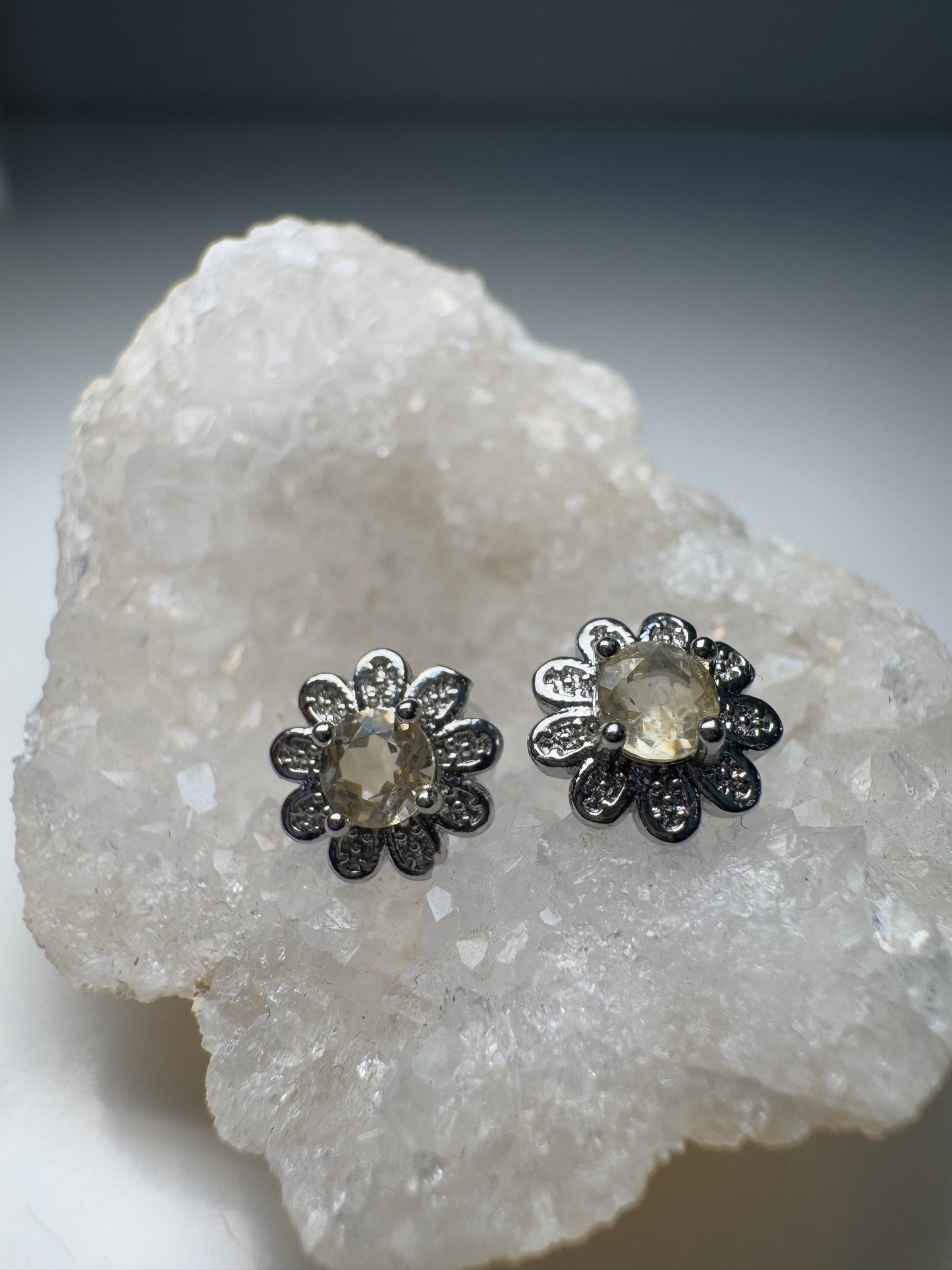 Citrine | Boucles d'Oreilles