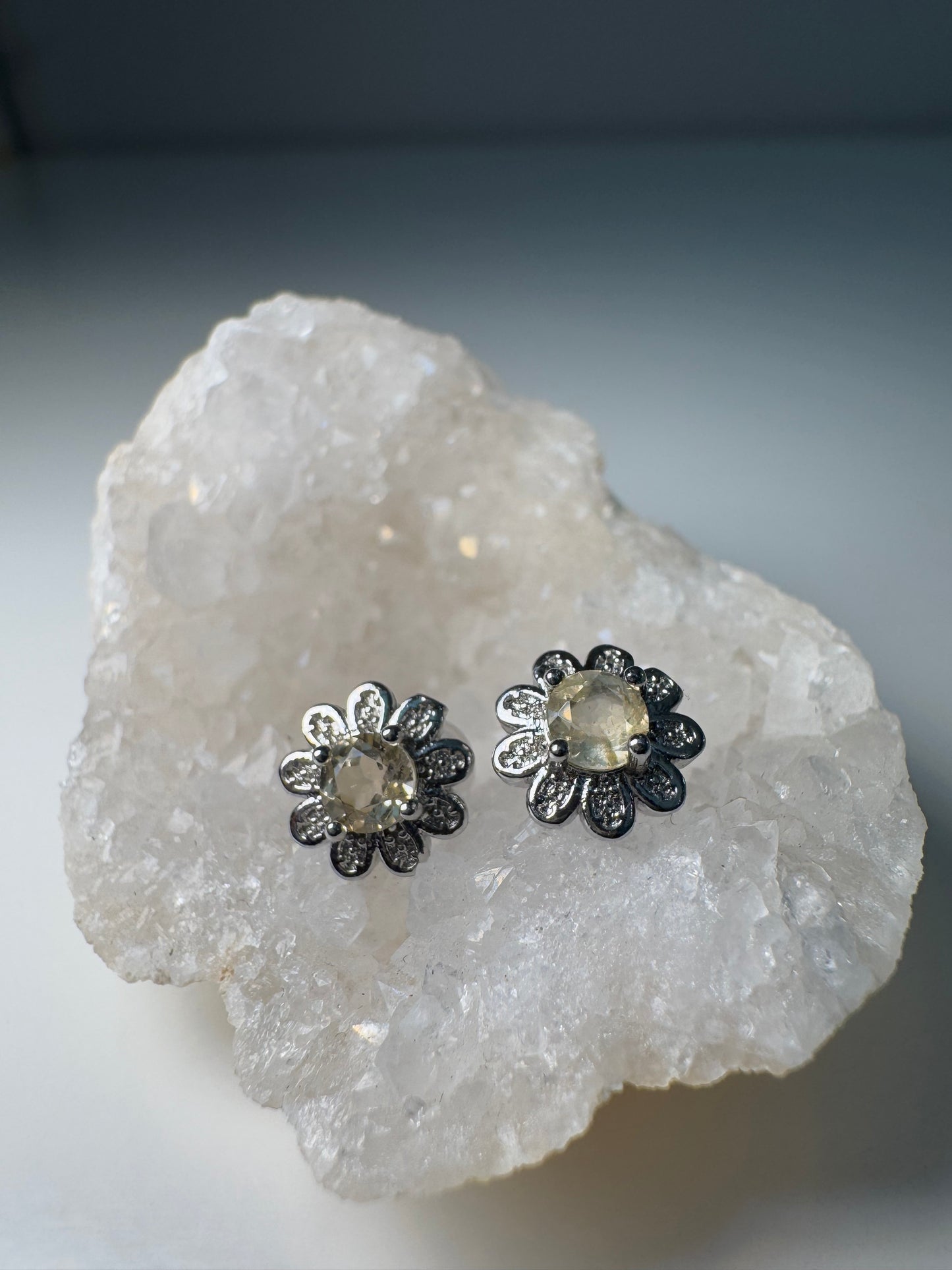Citrine | Boucles d'Oreilles