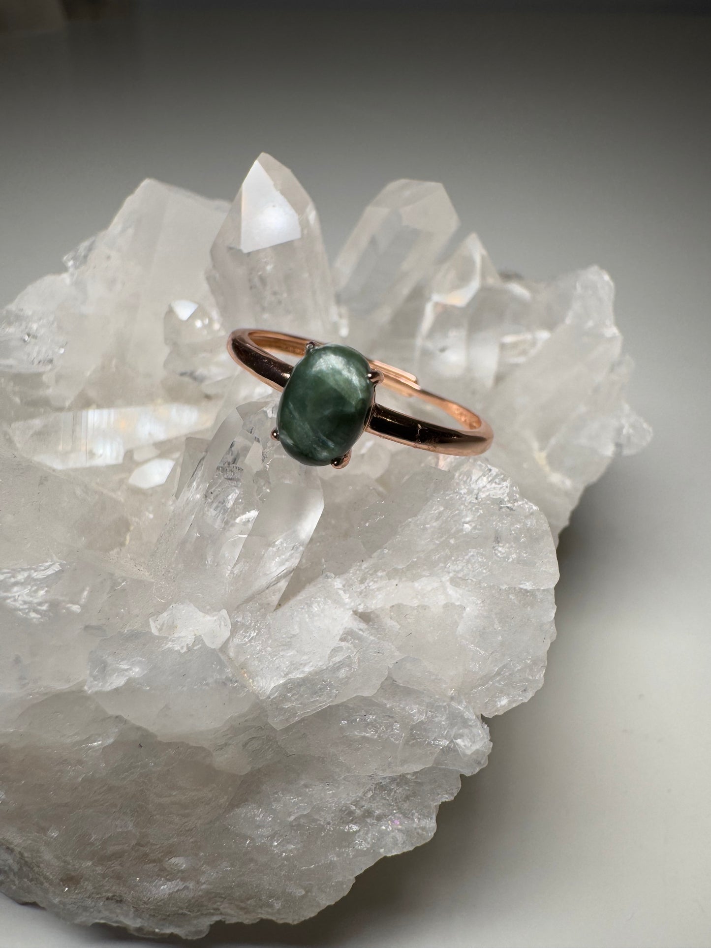 Séraphinite | Bague