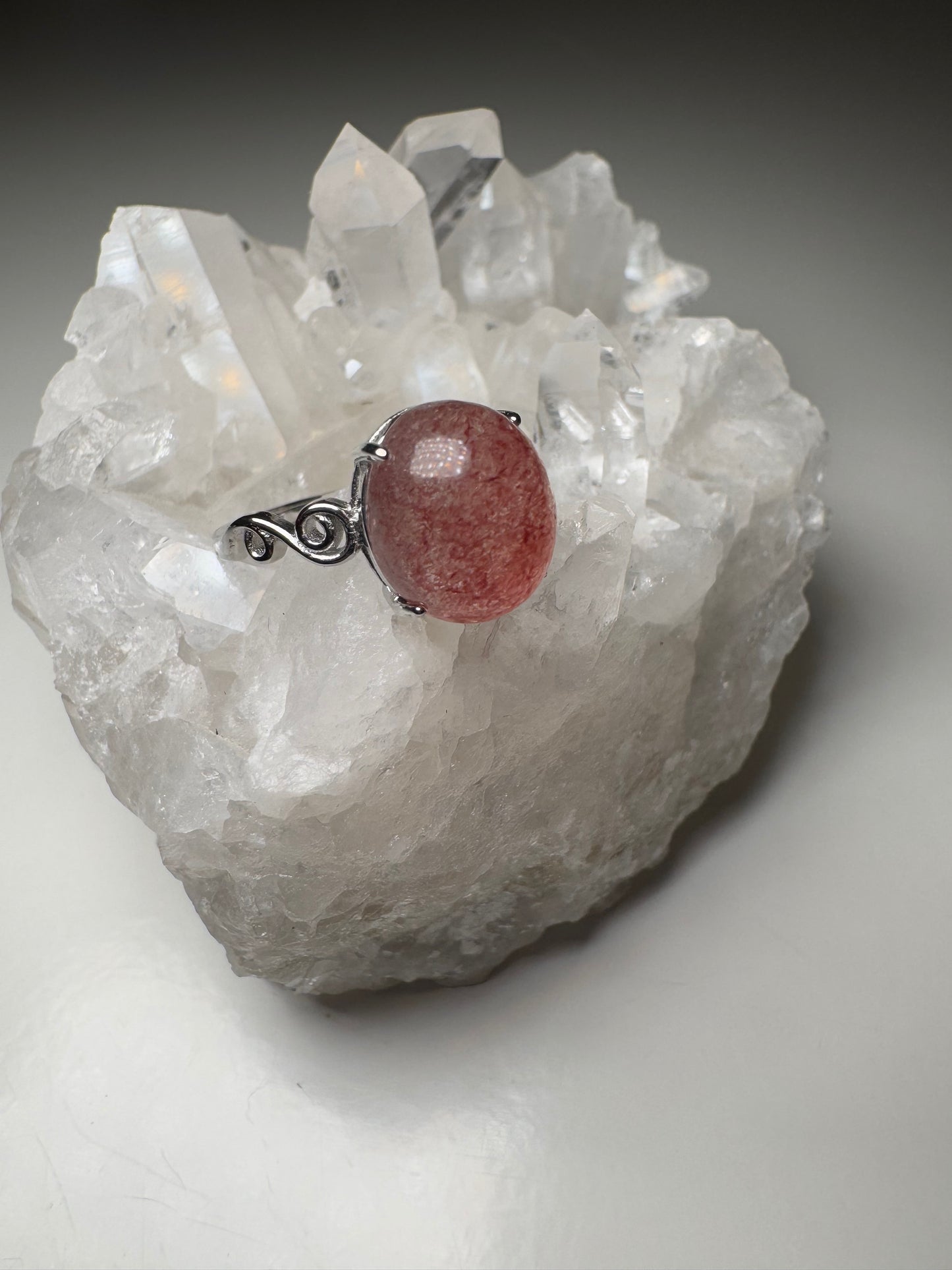 Quartz Fraise | Bague