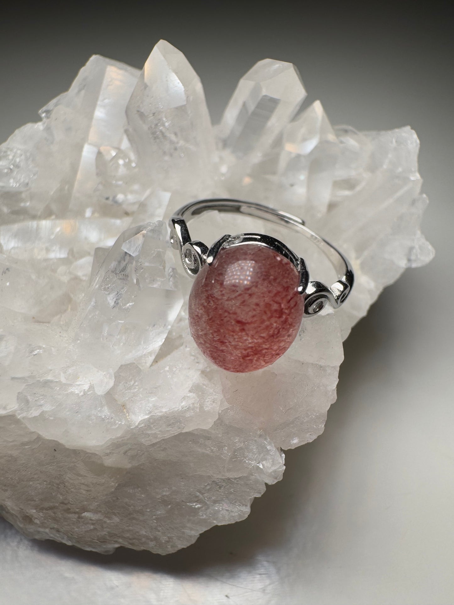 Quartz Fraise | Bague