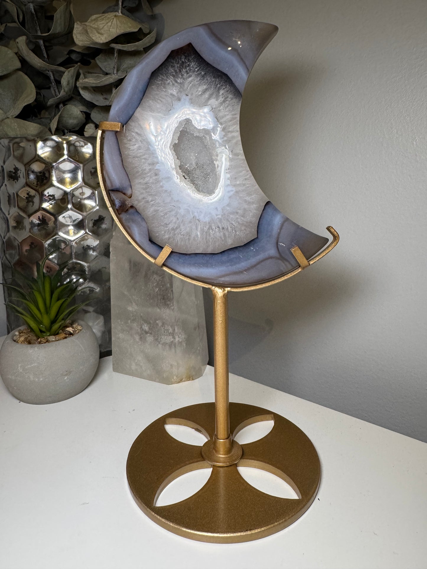 Agate Druzy | Lune