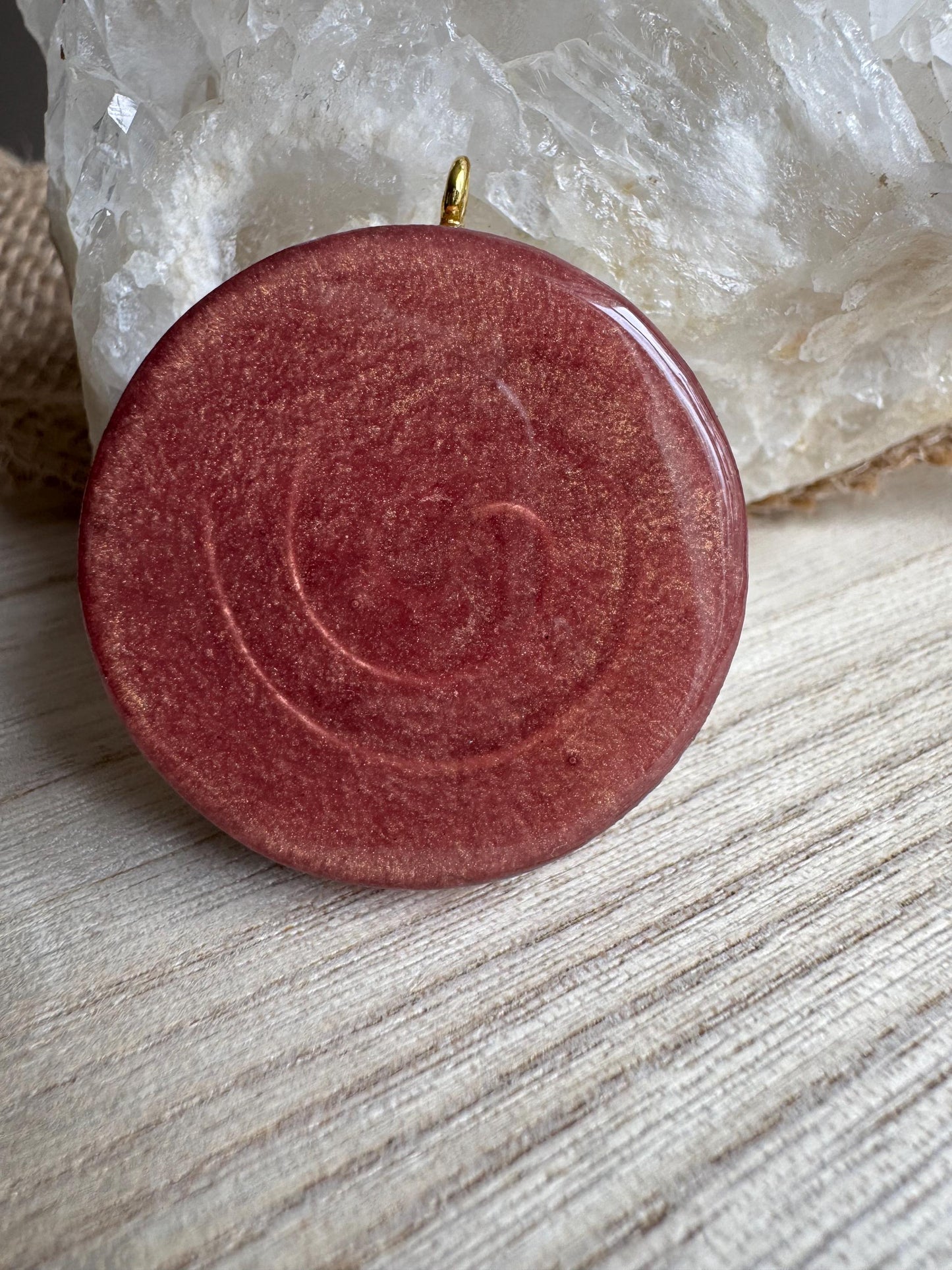 Orgonite - Joie du Cœur - Joie – Amour – Équilibre émotionnel - Heart Joy - Joy – Love – Emotional Balance