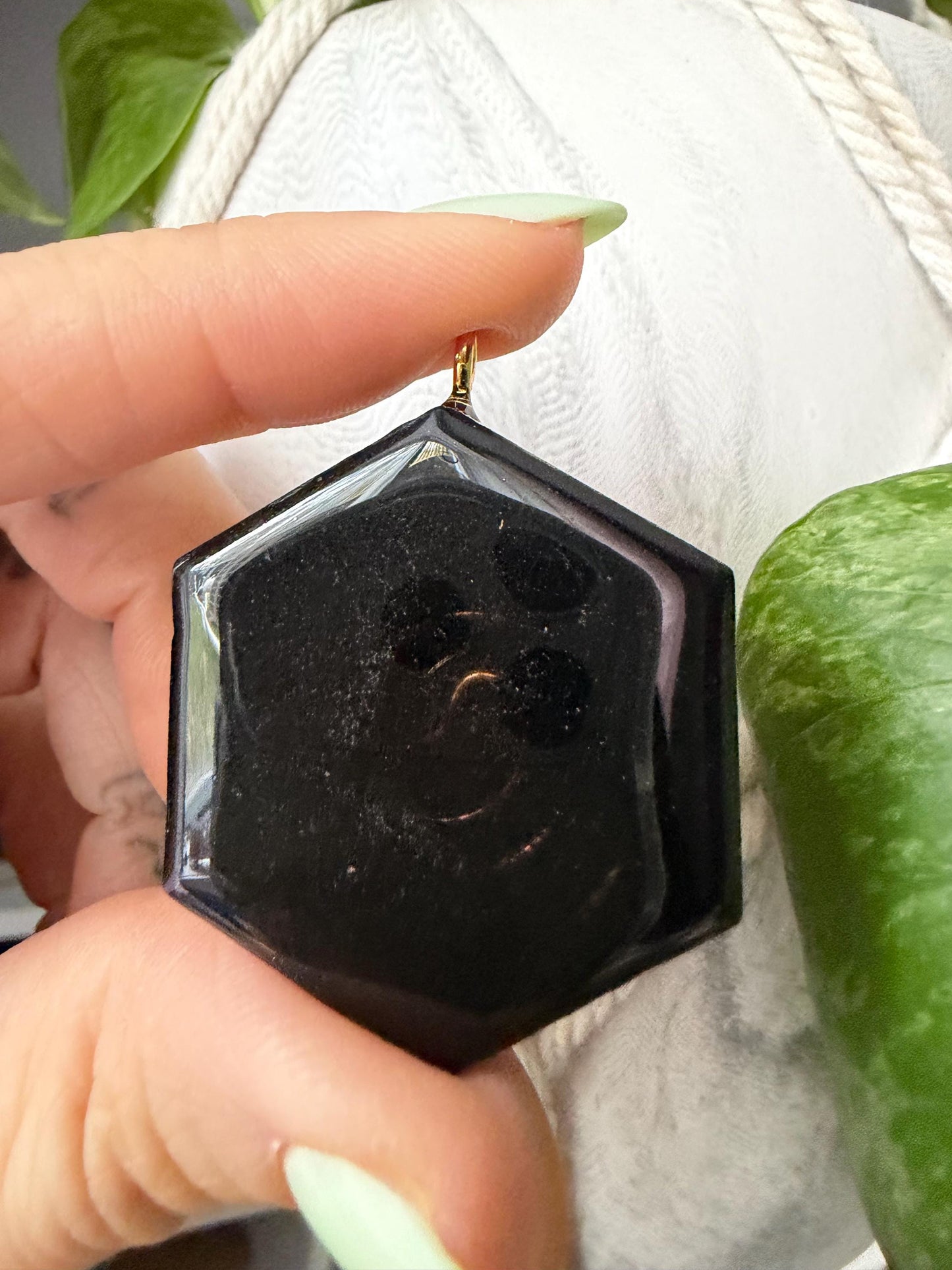 Orgonite - 3,5cm - Rhodonite-Équilibre émotionnel – Compassion – Guérison du cœur