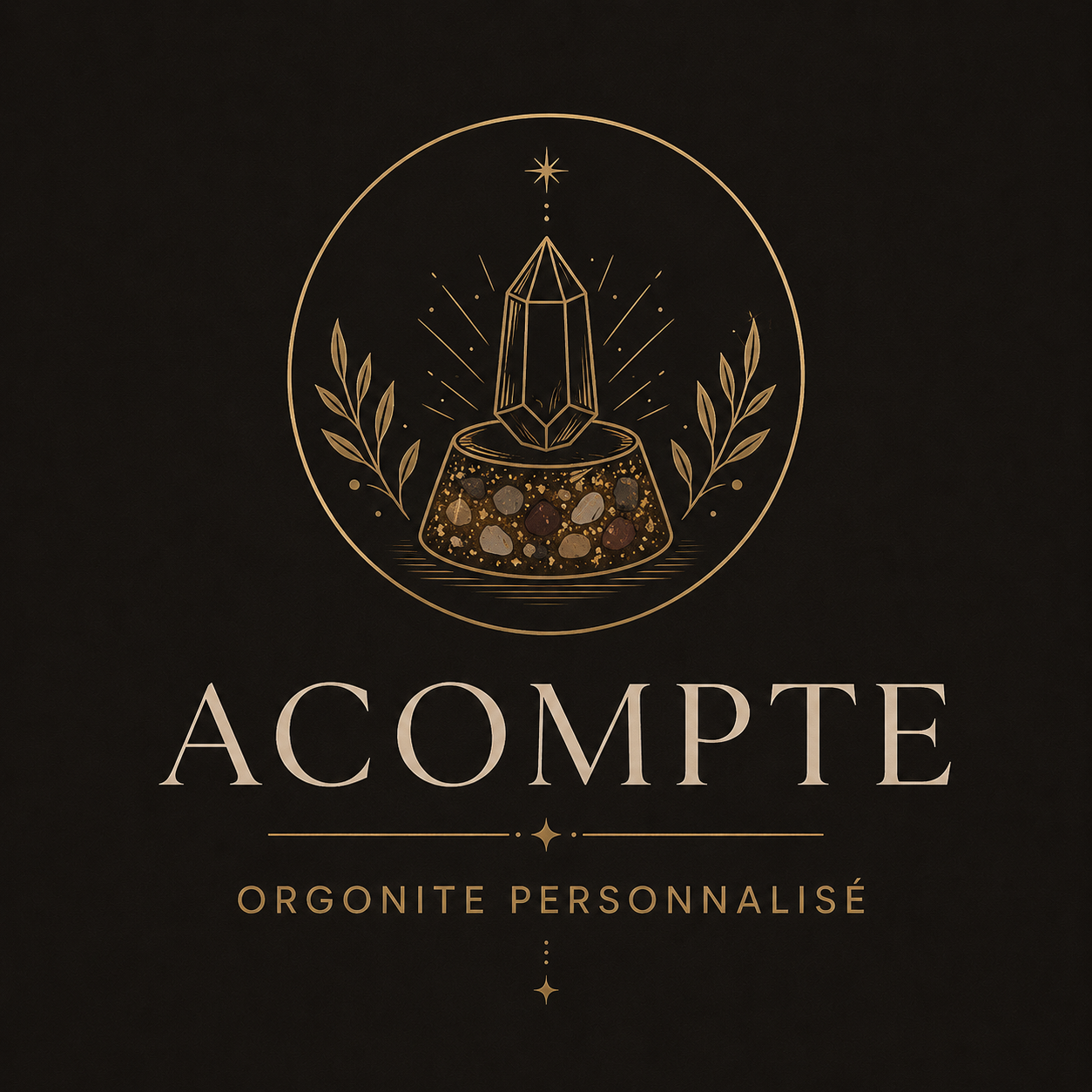 Accompte - Orgonite Personnalisée