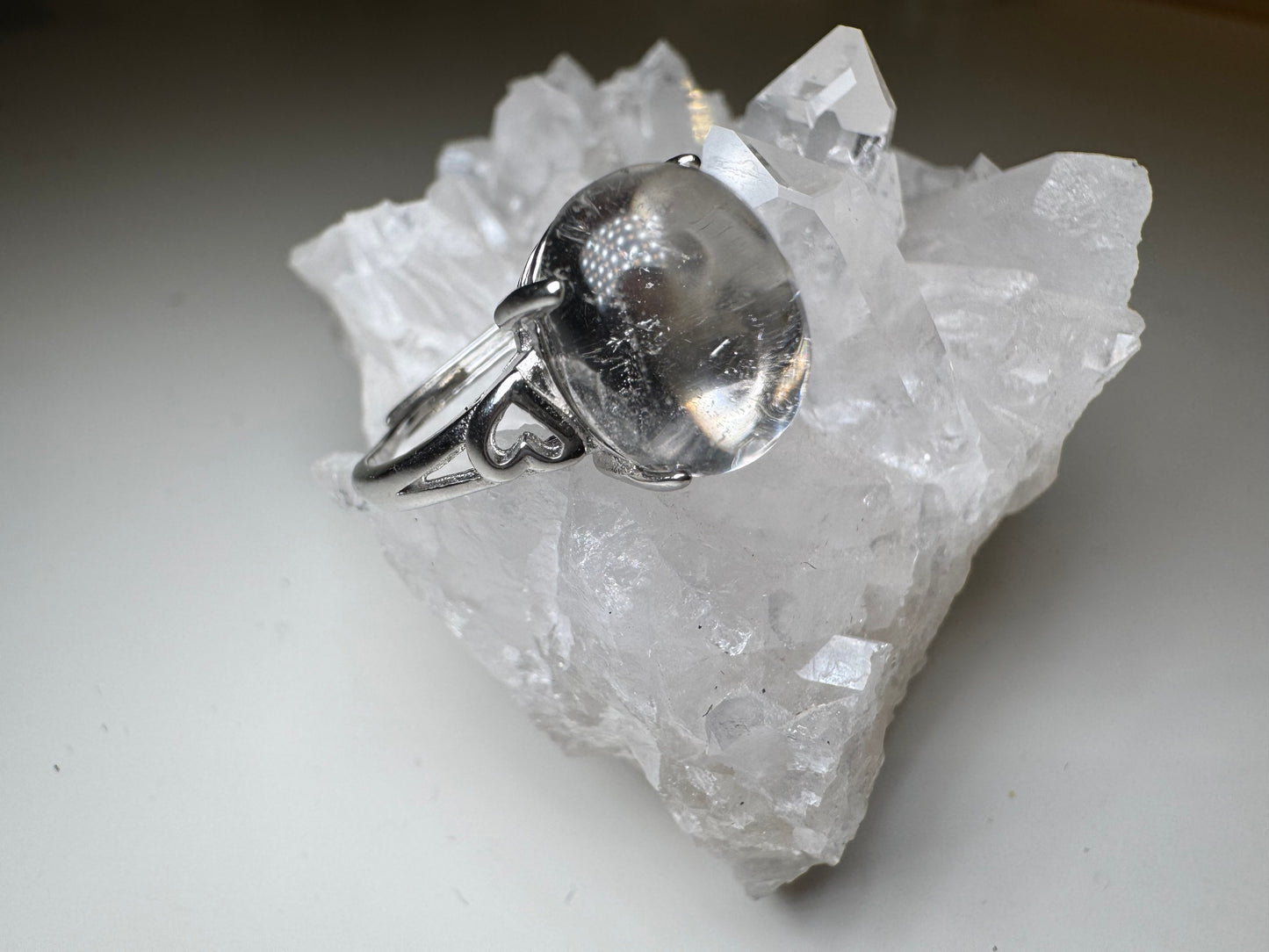 Quartz - Bague en cuivre