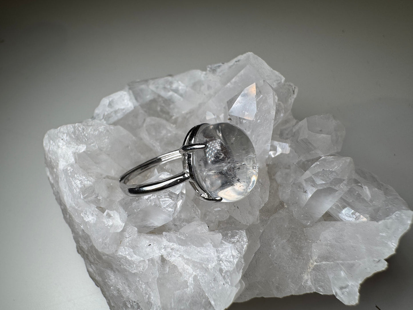 Quartz - Bague en cuivre