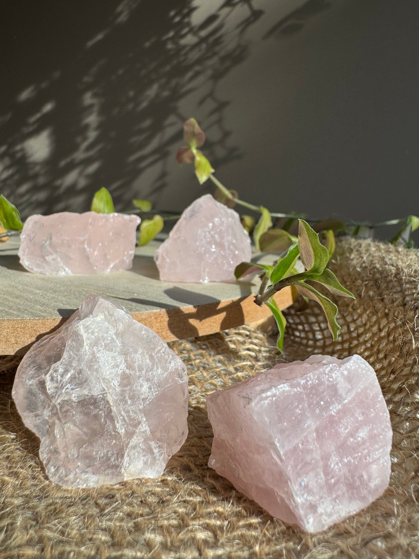 Quartz Rose - Morceaux bruts