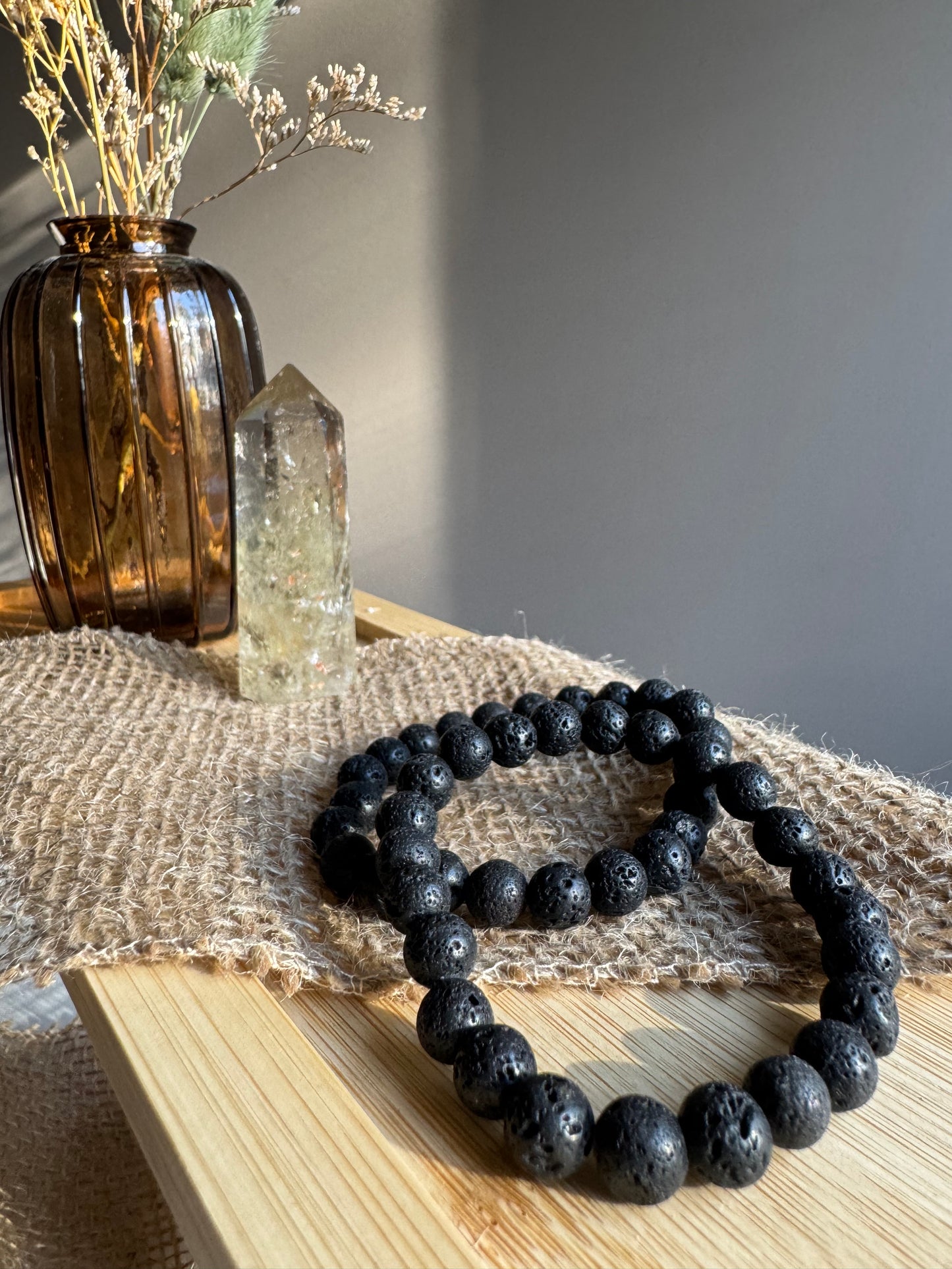 Lava Stone Bracelet