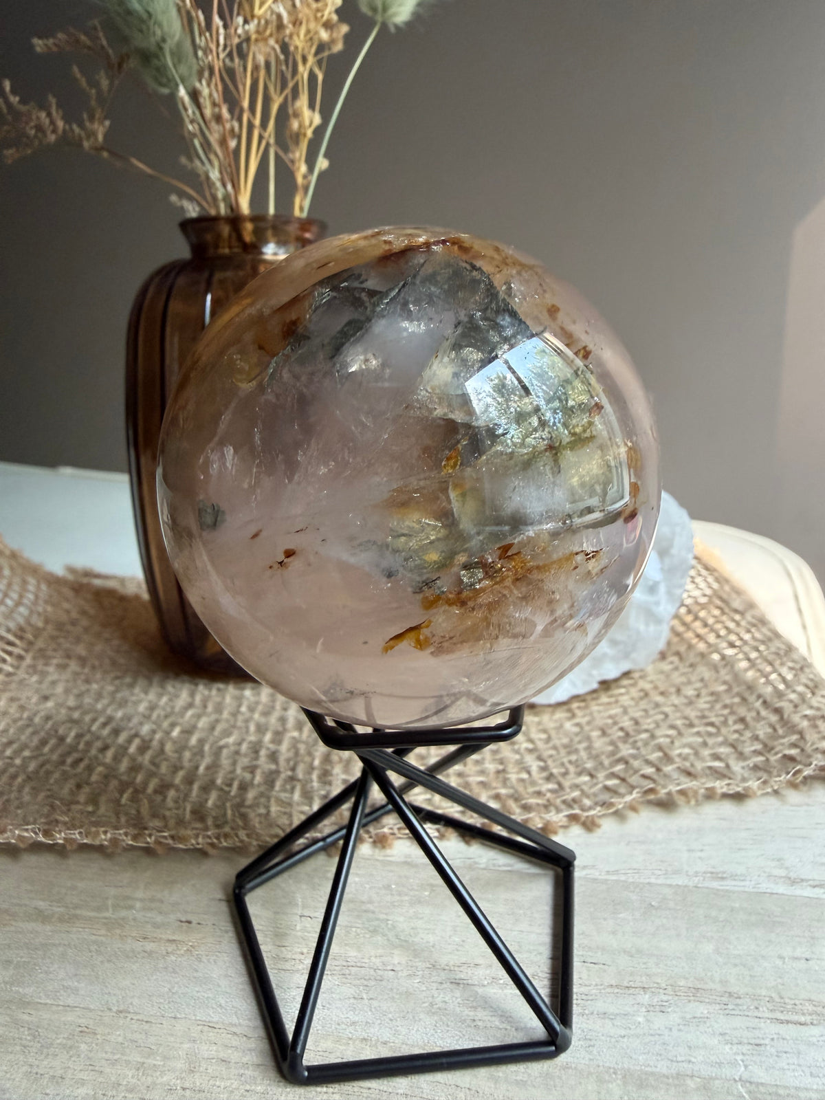 Golden Healer & Pyrite - Sphère