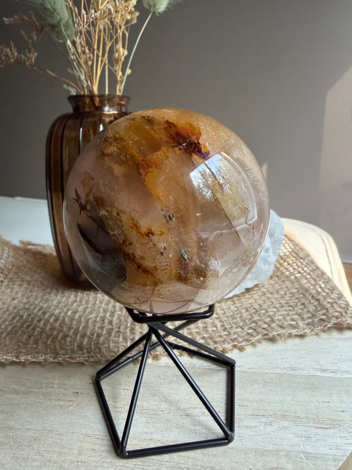 Golden Healer & Pyrite - Sphère