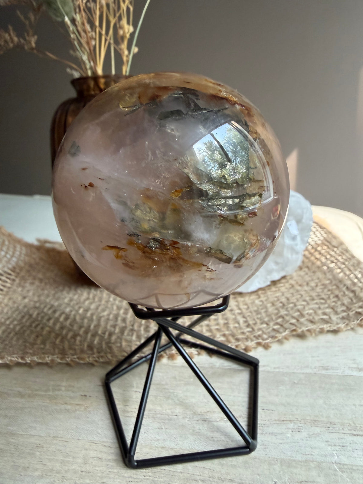 Golden Healer & Pyrite - Sphère