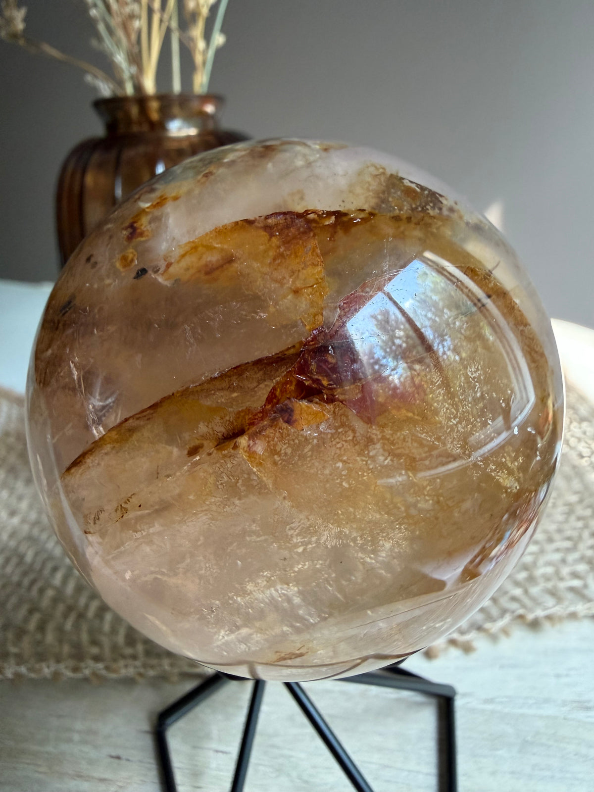 Golden Healer & Pyrite - Sphère
