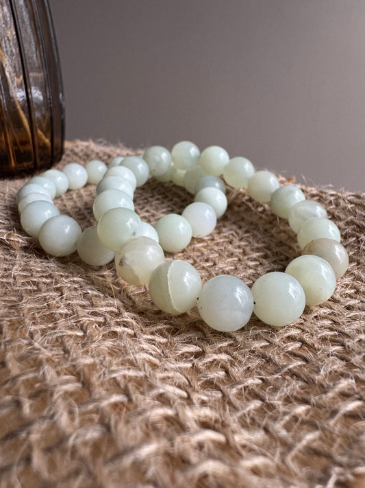 Jade Xiuyan (Serpentine) - Bracelet