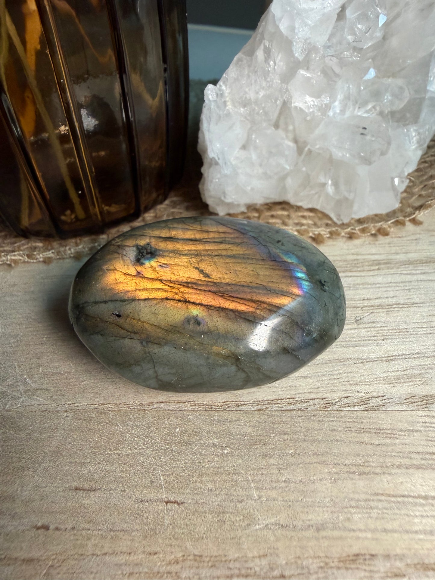 Labradorite - Pierre de paume