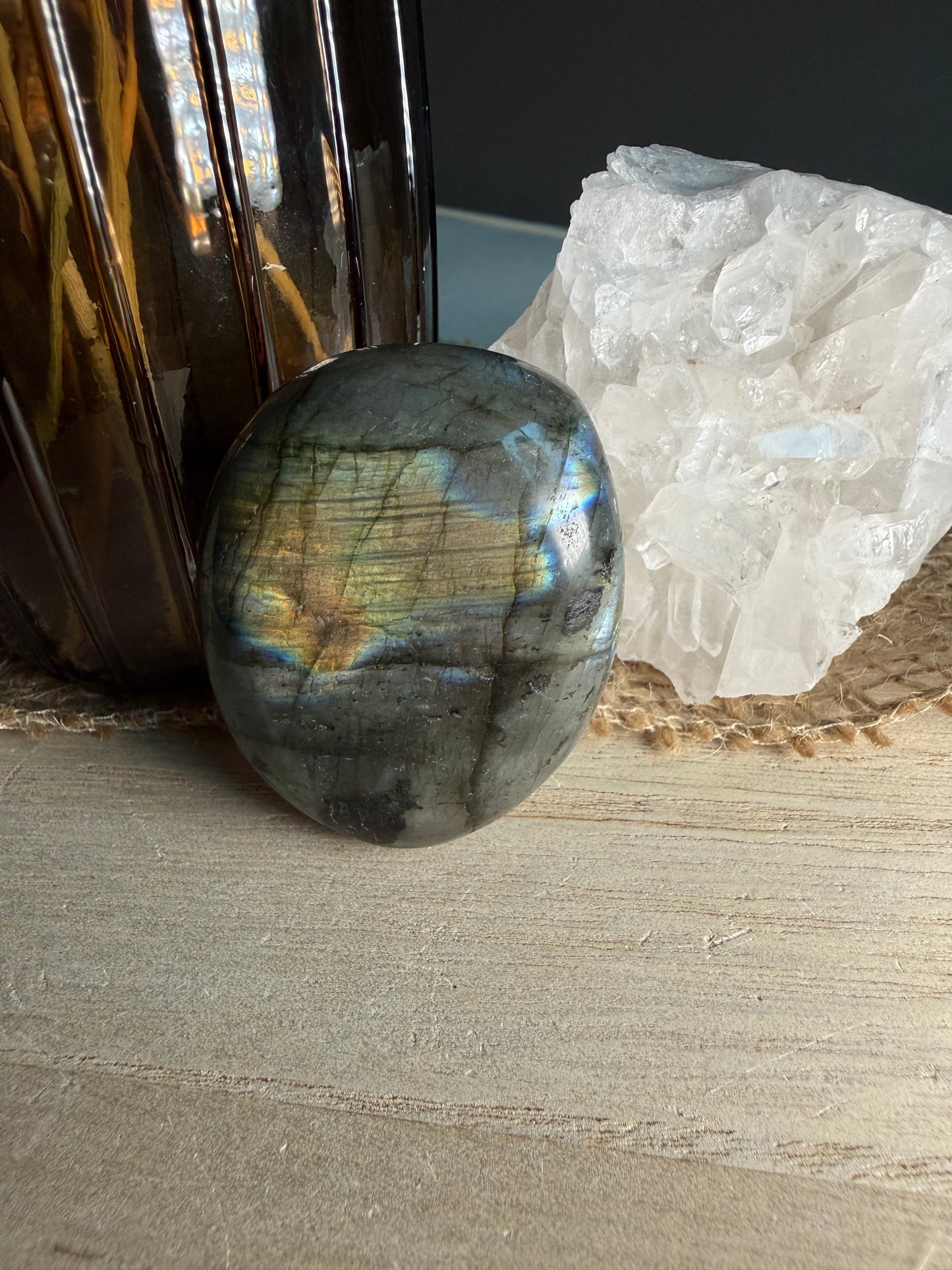 Labradorite - Pierre de paume