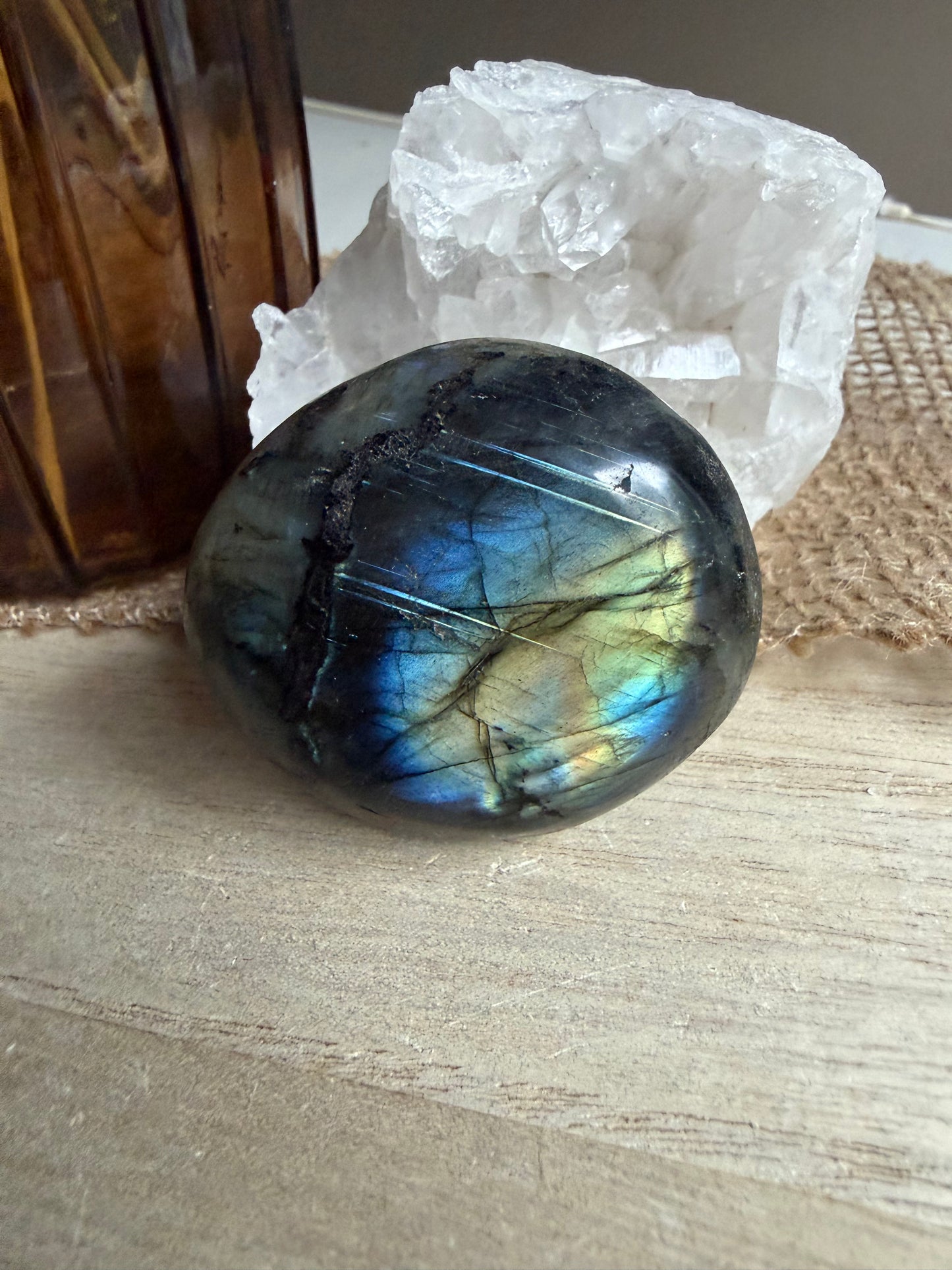 Labradorite - Pierre de paume