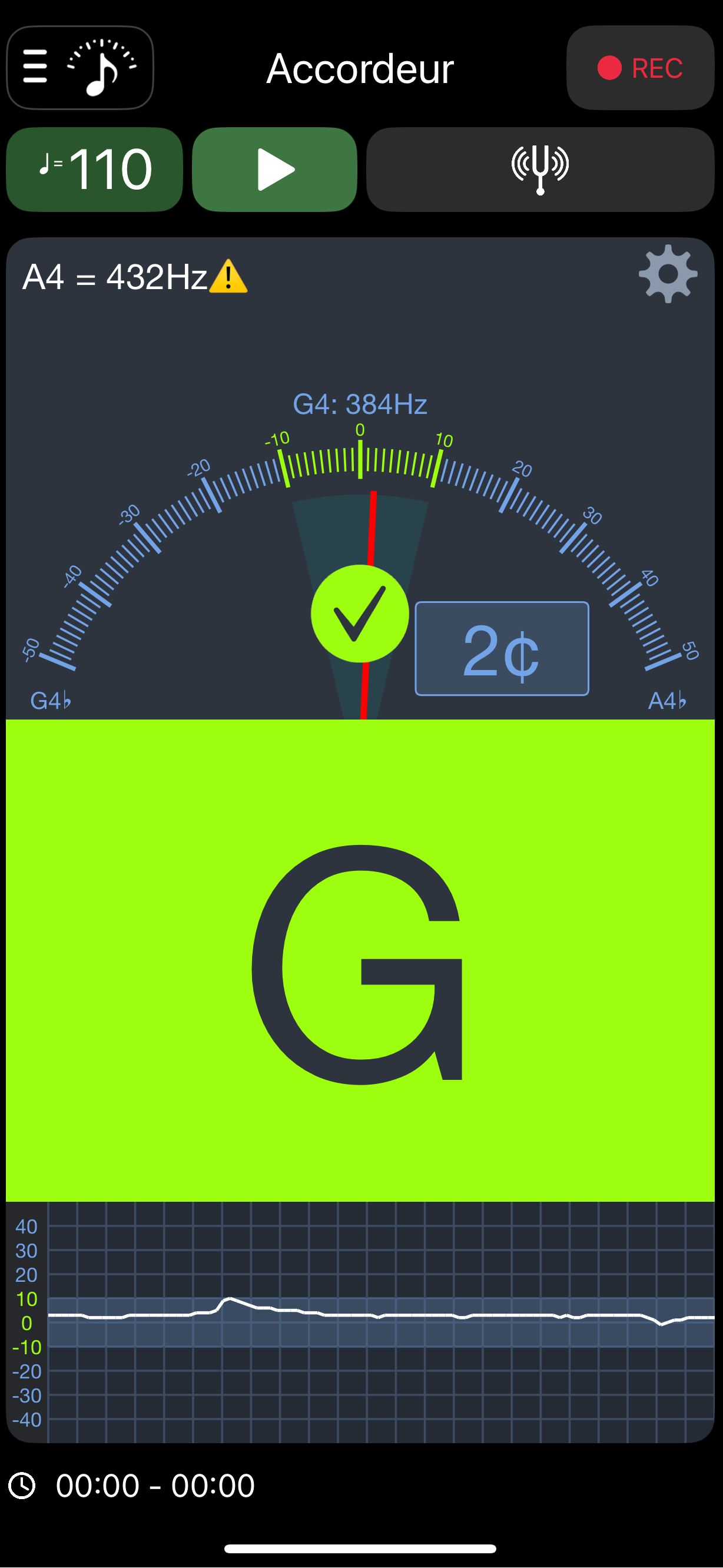 Bol Chantant Infusé de Saphir Note G - 8po