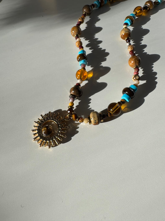 Collier Soleil Bohème