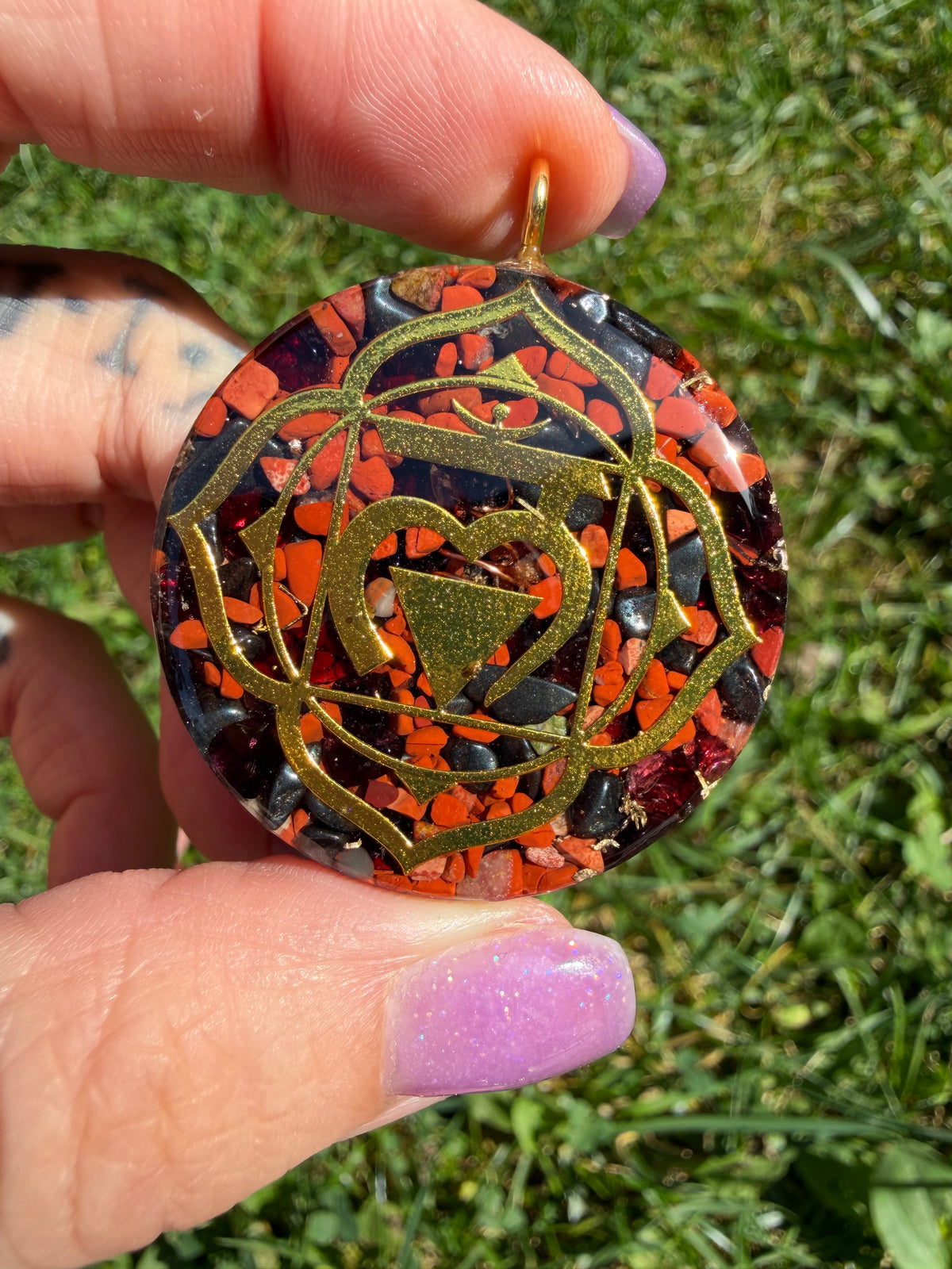 Chakra Racine - Orgonites