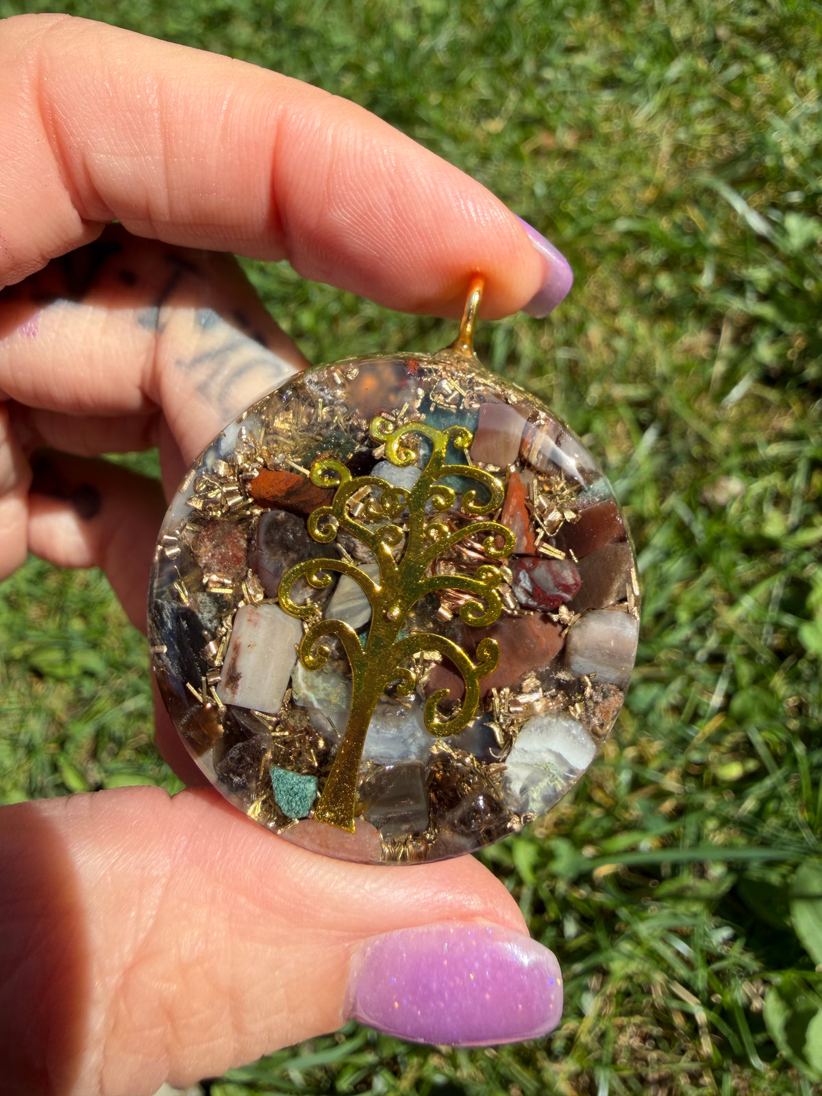 Ancient Earth - Orgonite 4 cm