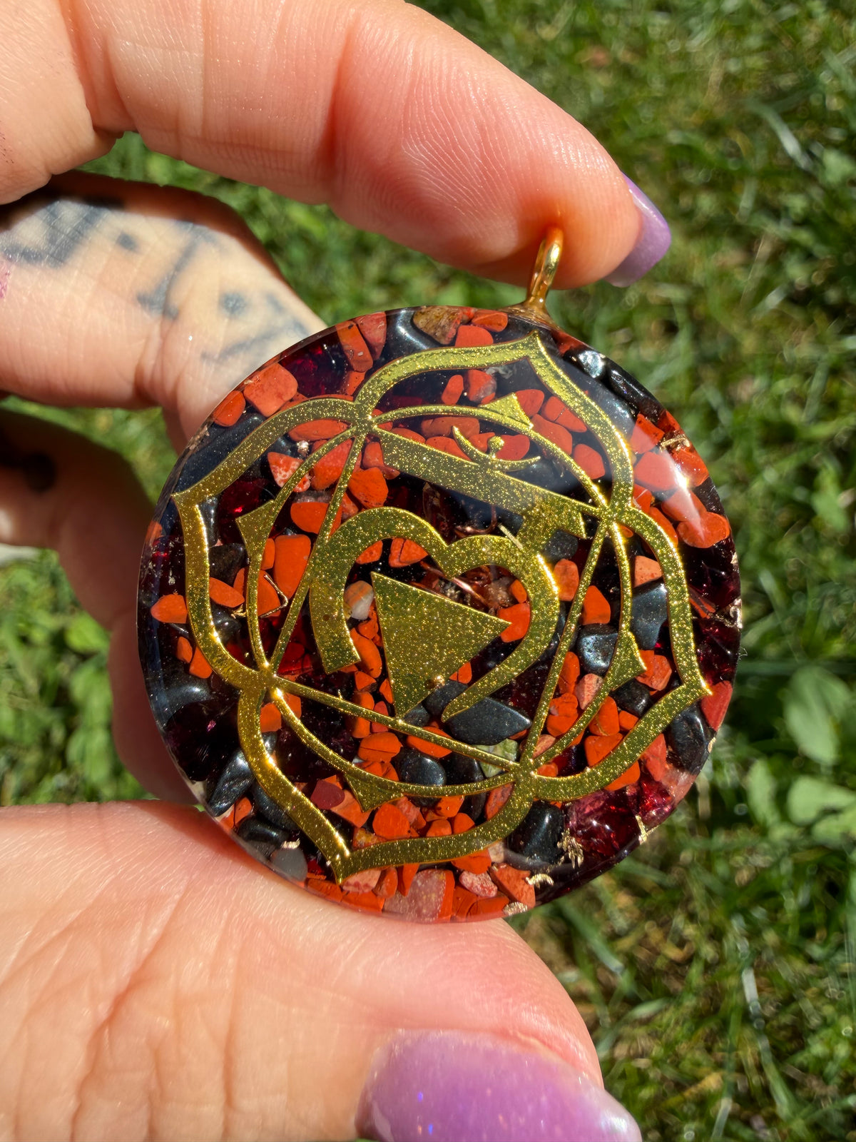 Chakra Racine - Orgonites