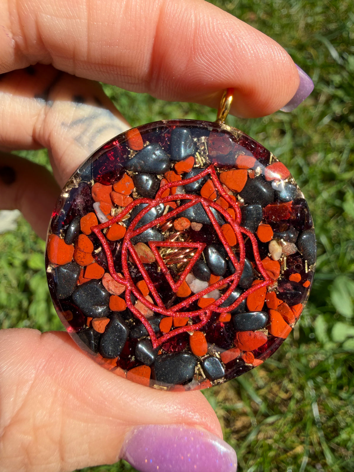 Chakra Racine - Orgonites