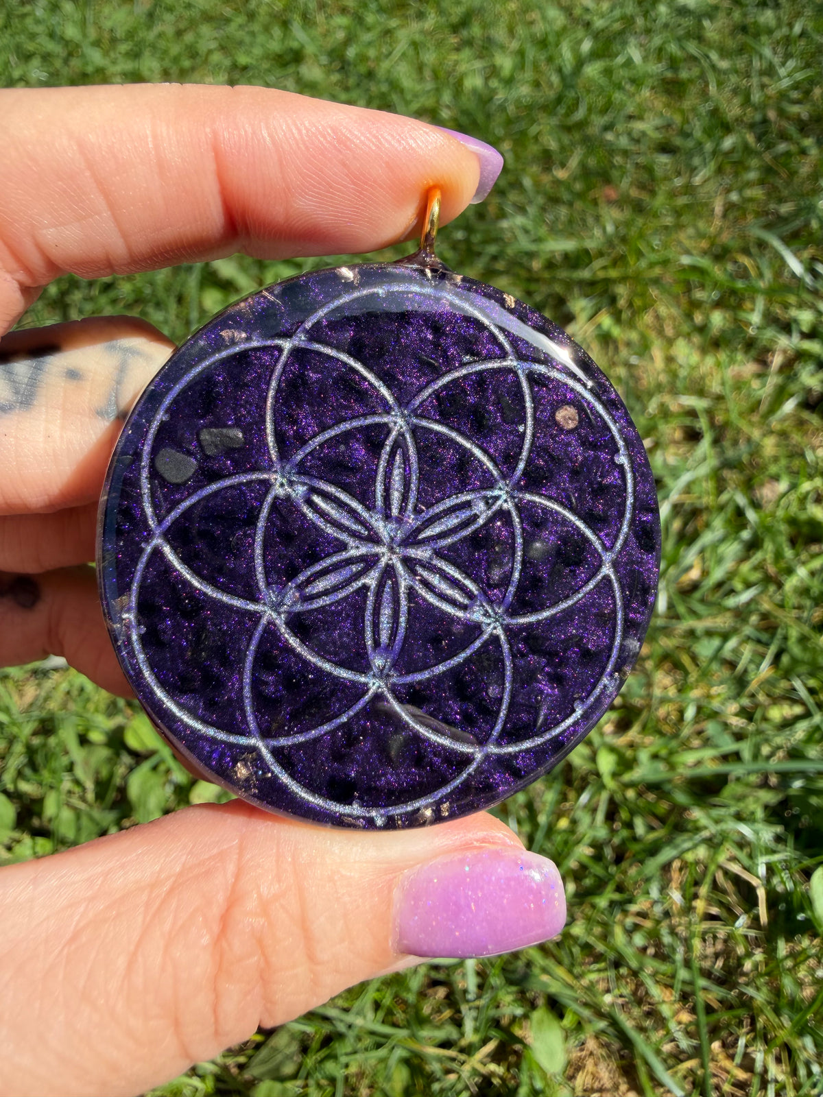 Protection Sacrée - Orgonite 5 cm