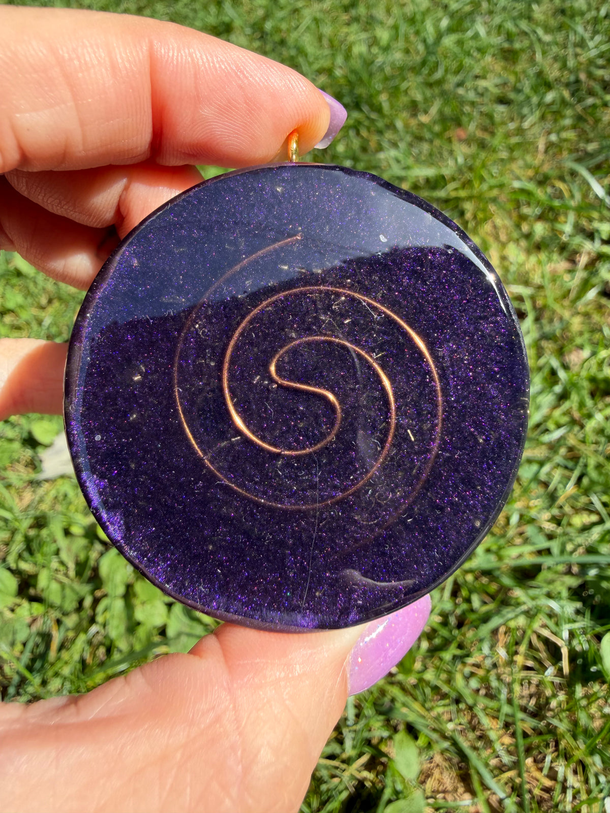 Protection Sacrée - Orgonite 5 cm