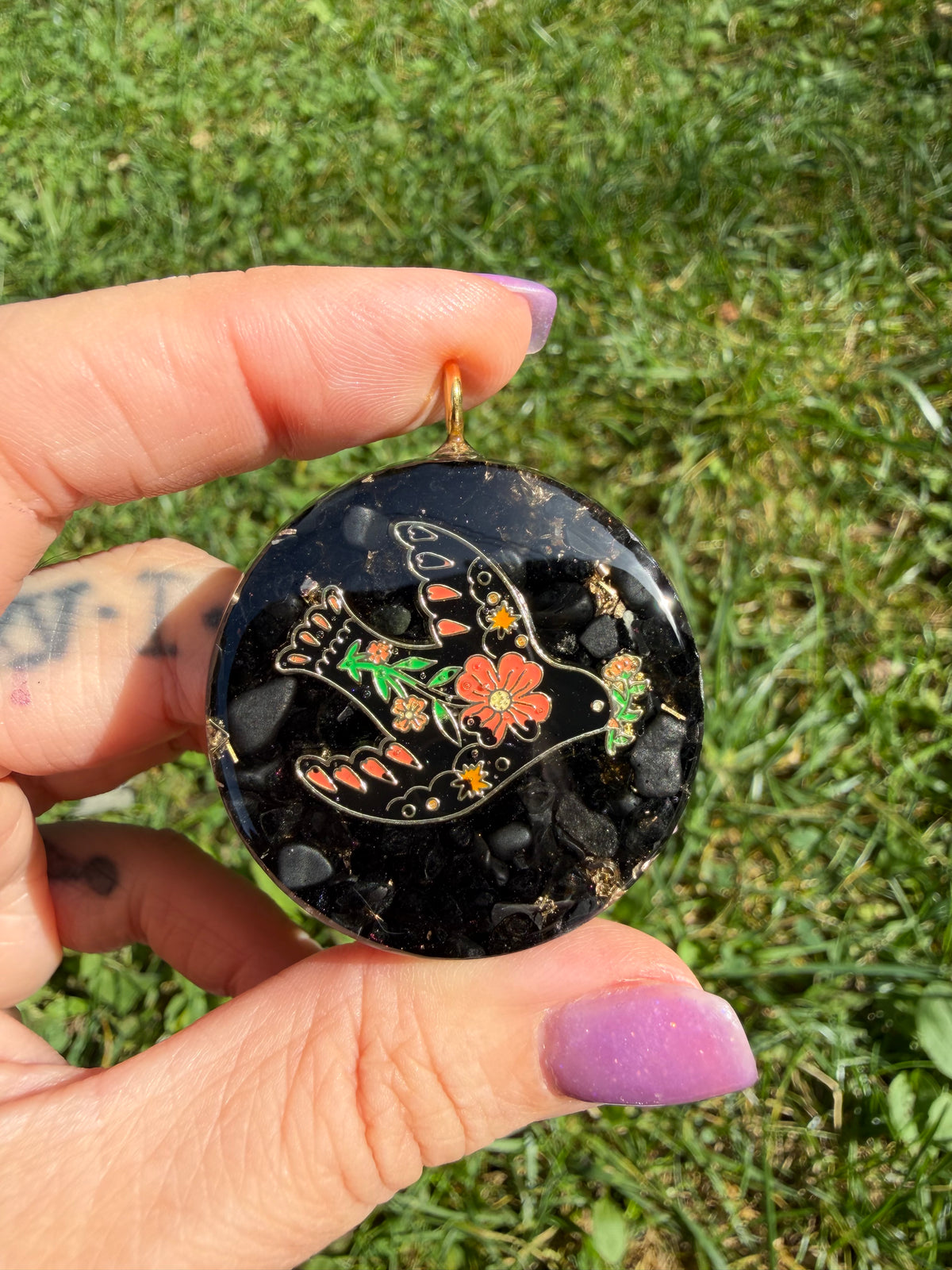 Protection Sacrée - Orgonite 4 cm